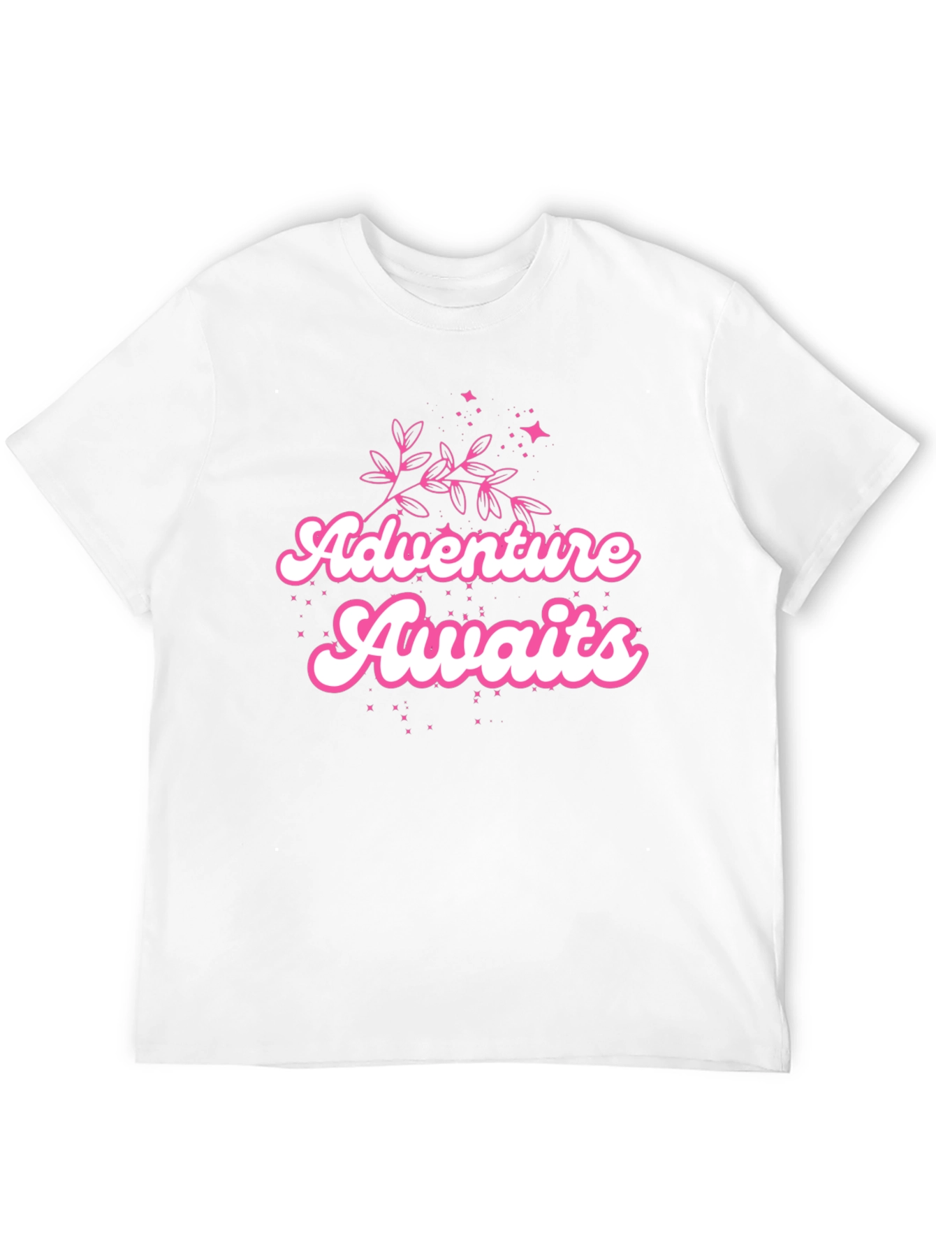Adventure Awaits Black Graphic Tee