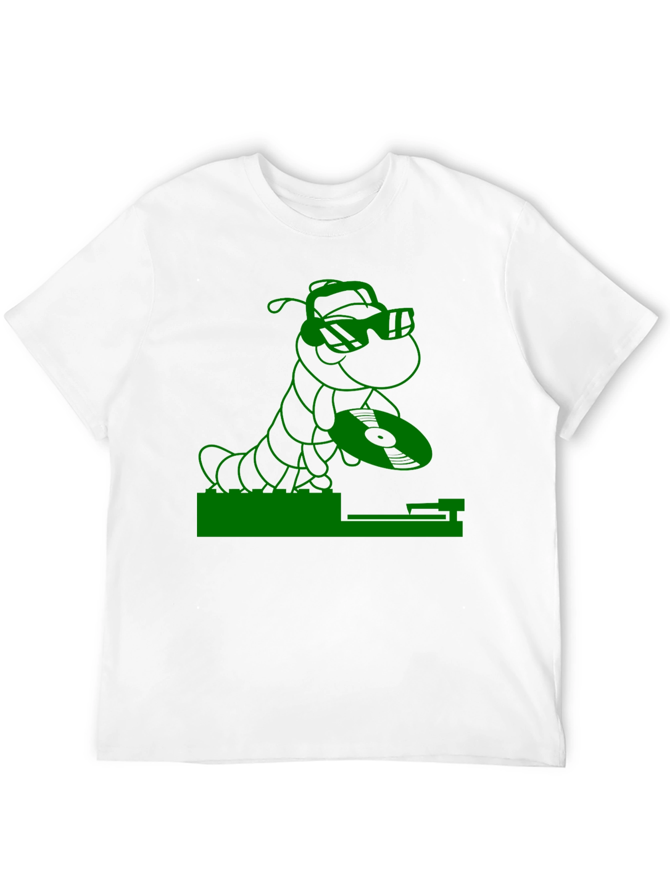DJ Worm Graphic T-Shirt - Party Animal Tee