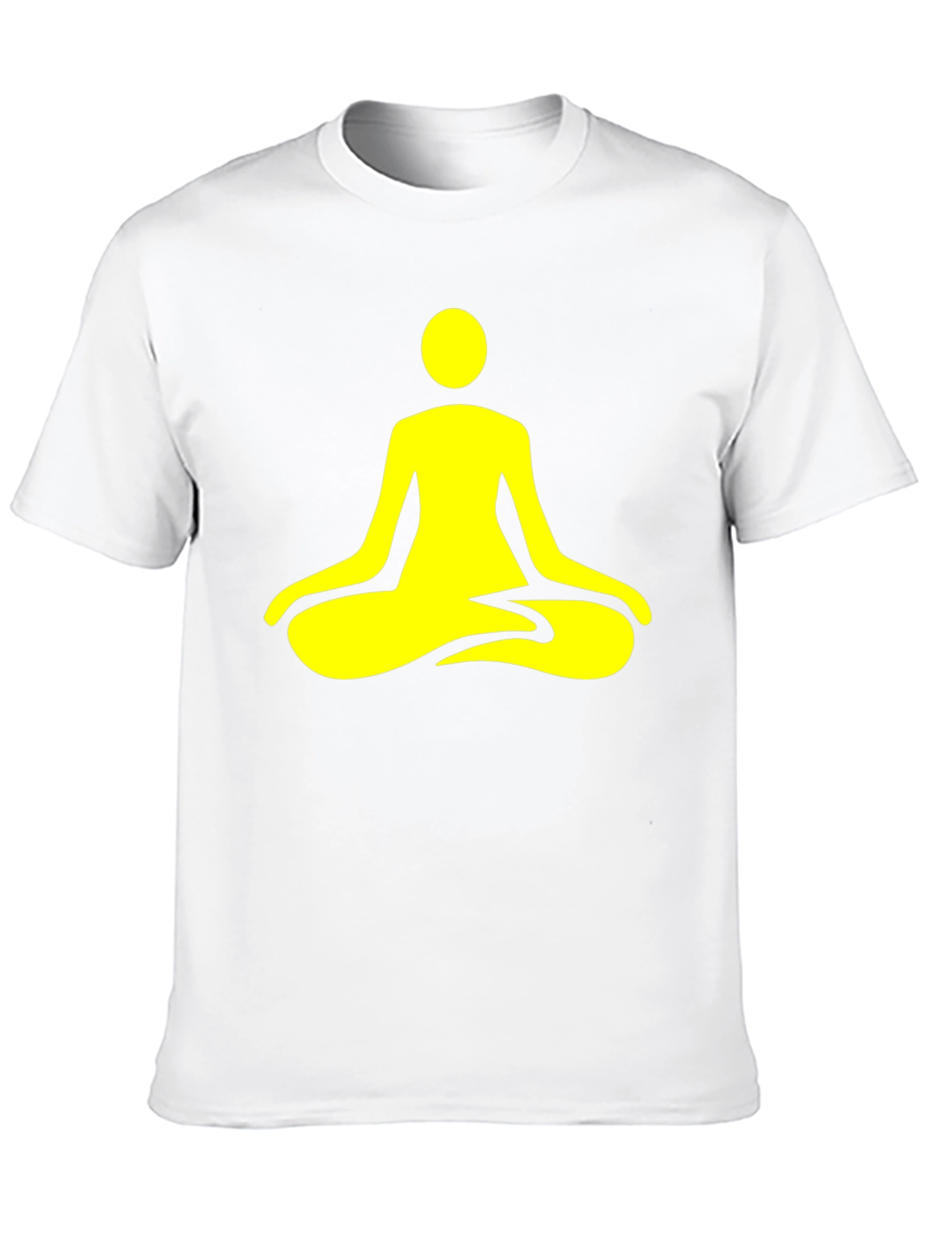 Zen Yoga Meditation Black T-Shirt
