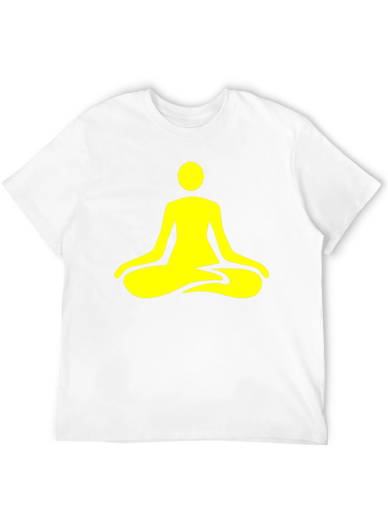 Zen Yoga Meditation Black T-Shirt