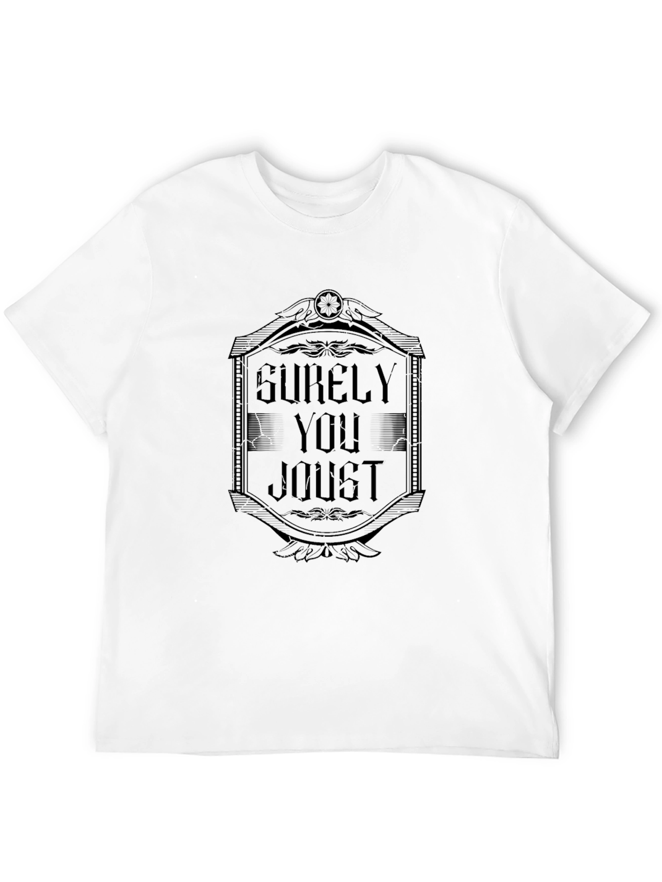 Surely You Joust Graphic T-Shirt - Black