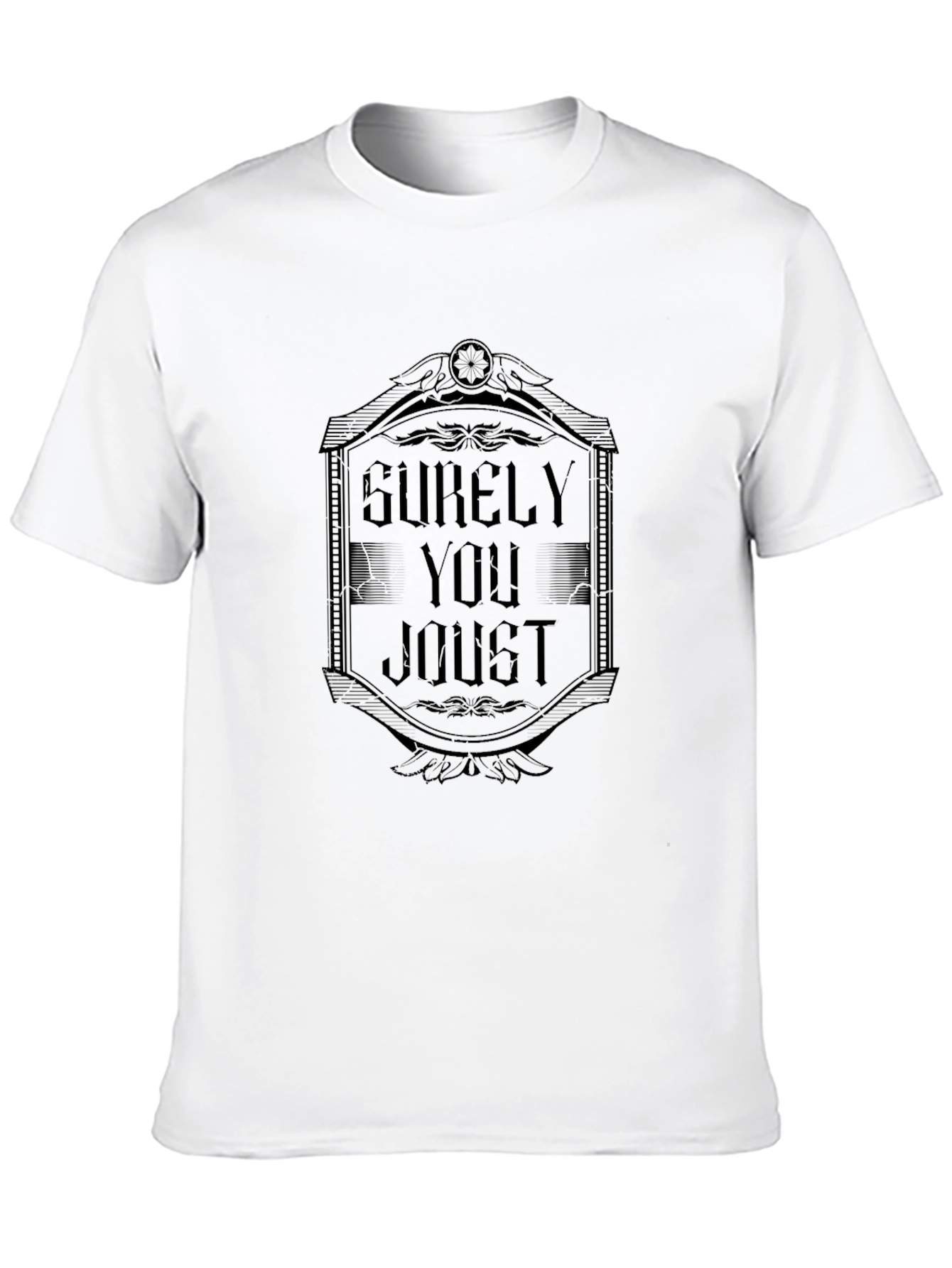 Surely You Joust Graphic T-Shirt - Black
