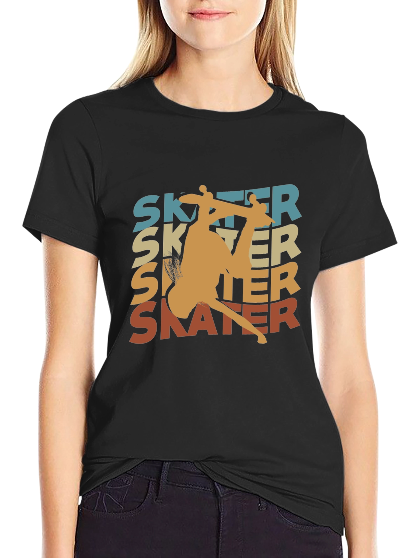 Retro Skater Graphic Tee - Cool Casual Wear