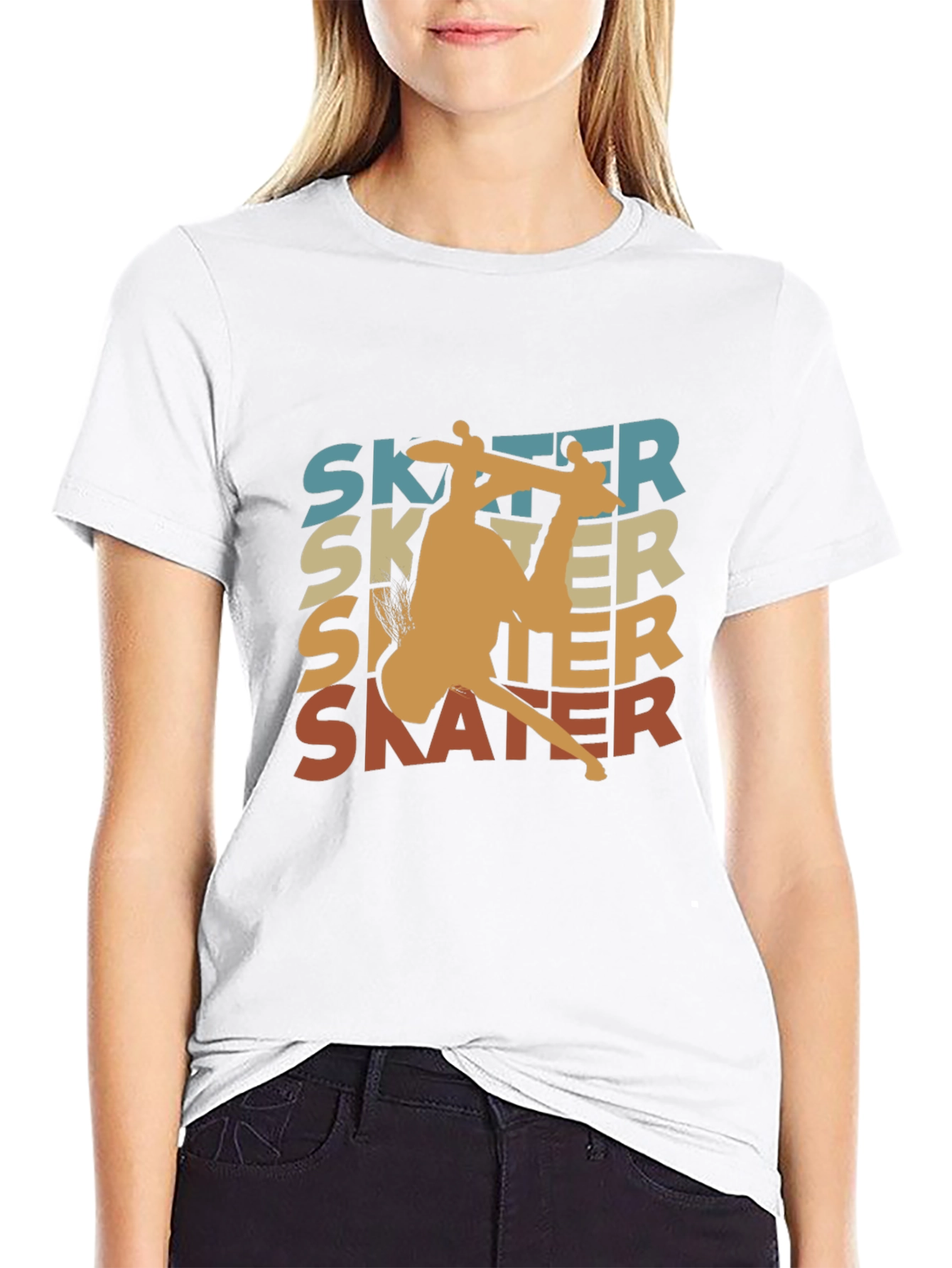 Retro Skater Graphic Tee - Cool Casual Wear