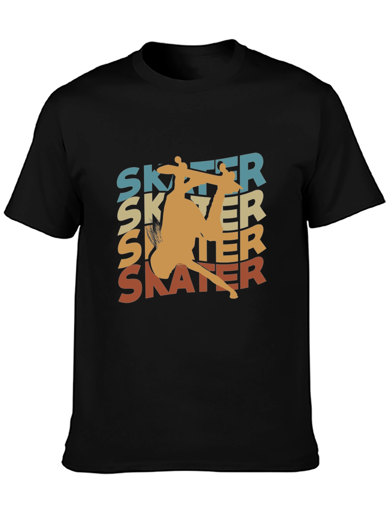 Retro Skater Graphic Tee - Cool Casual Wear