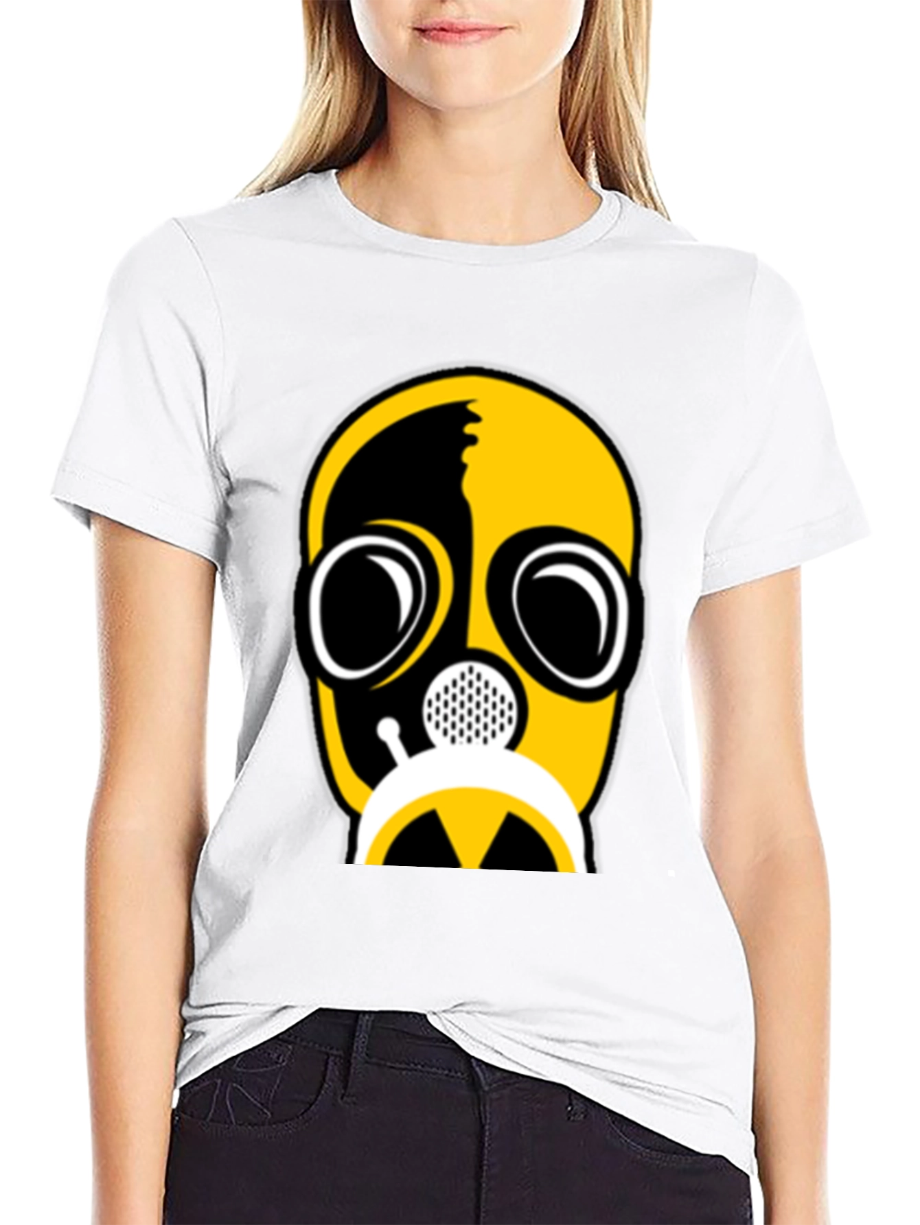Gas Mask Graphic Tee - Bold Statement Shirt