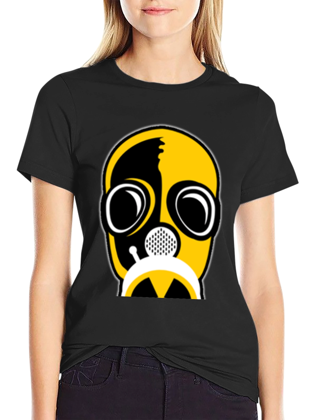 Gas Mask Graphic Tee - Bold Statement Shirt