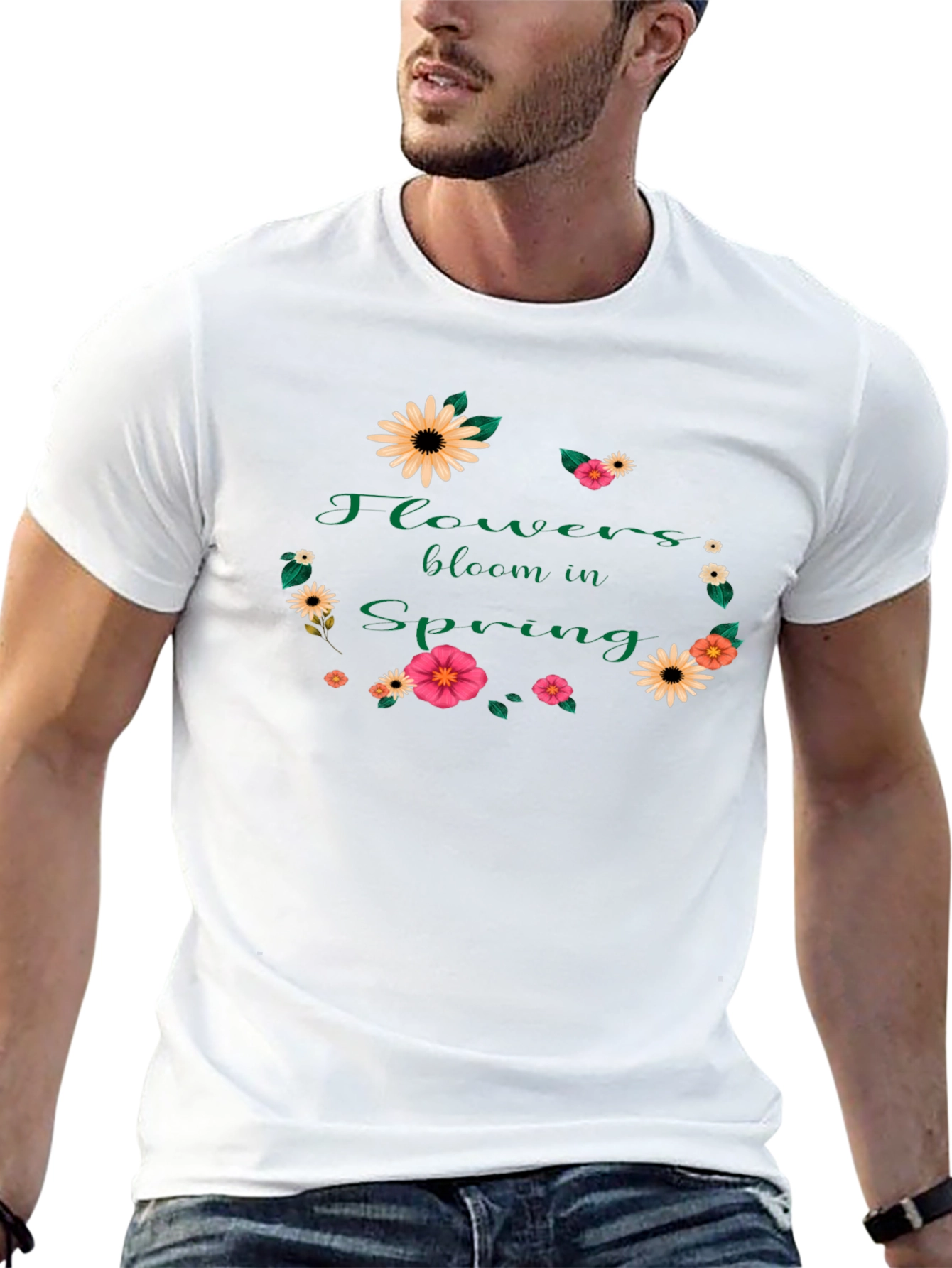 Flowers Bloom in Spring T-Shirt
