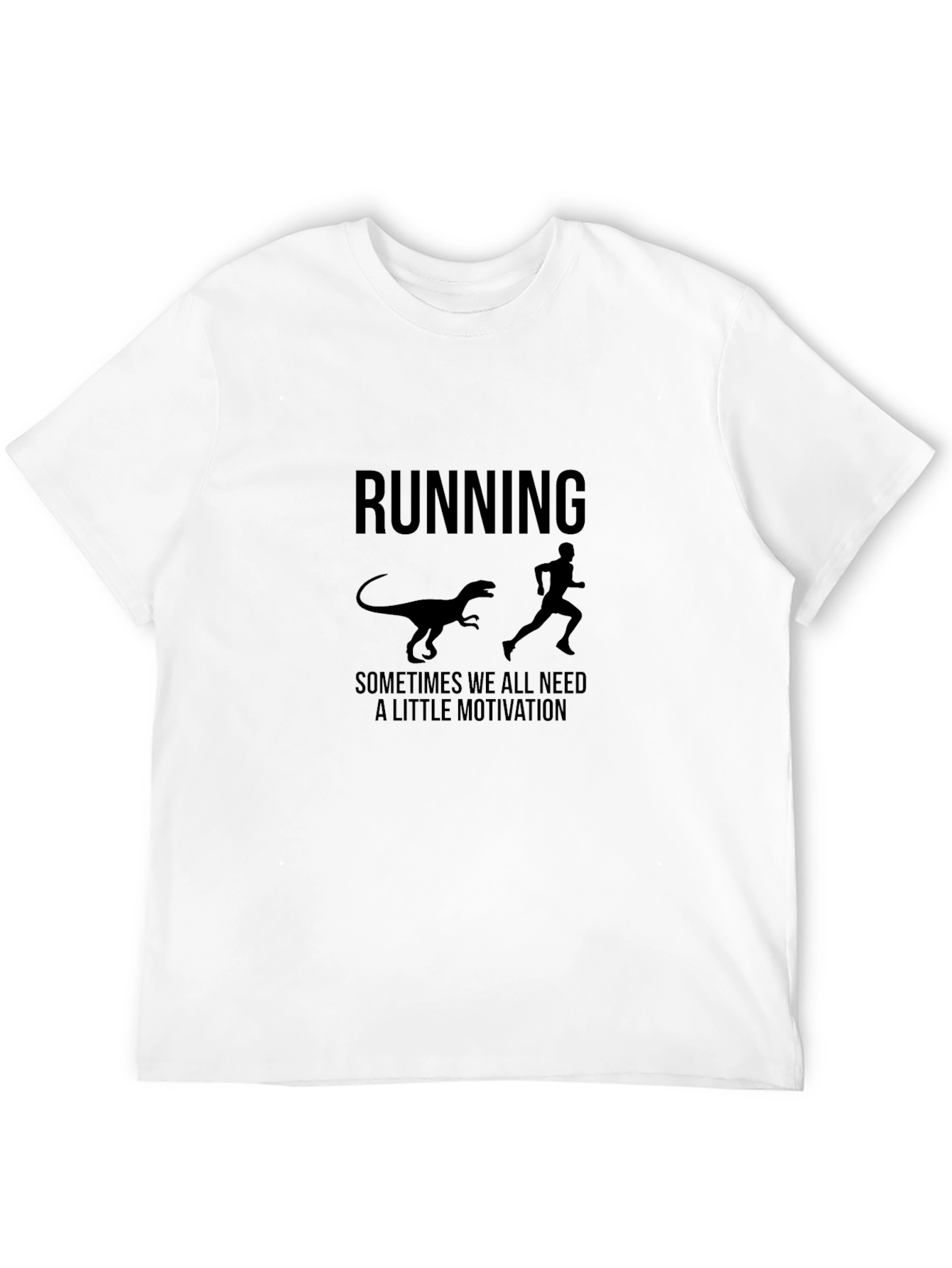 Funny Running Dinosaur T-Shirt