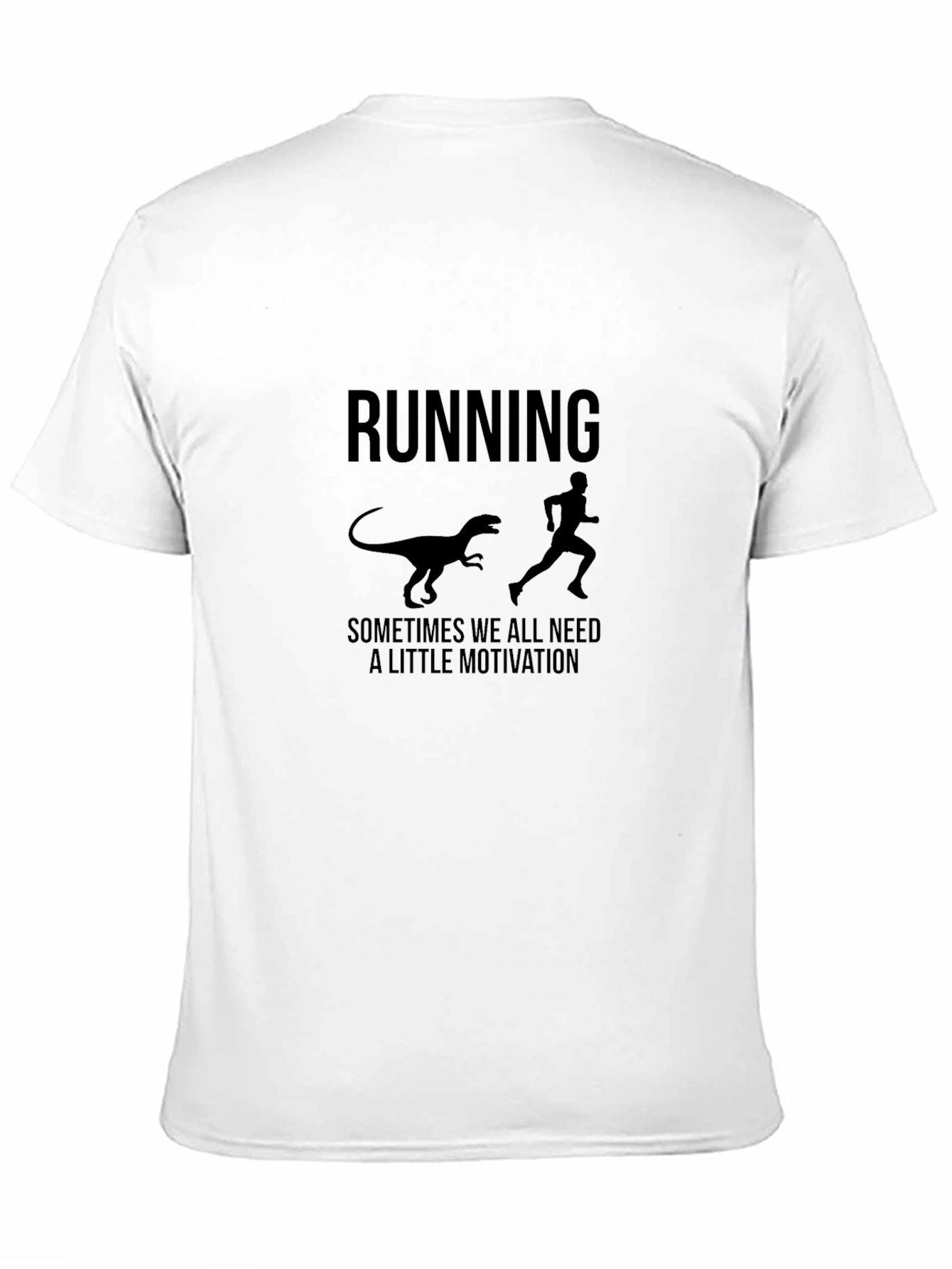 Funny Running Dinosaur T-Shirt