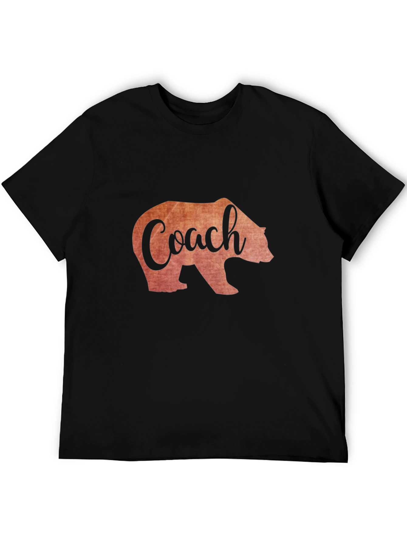Coach Bear Graphic Tee - Black