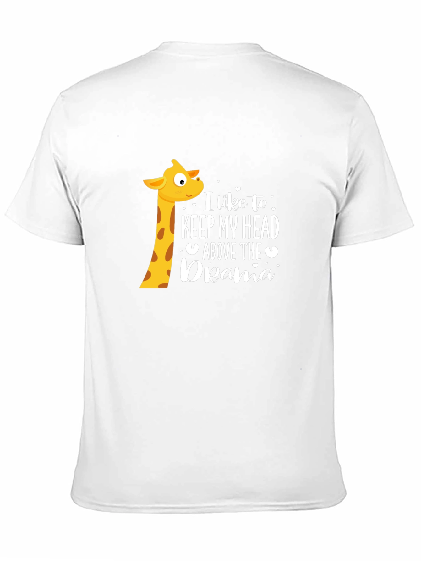 Keep My Head Above The Drama Giraffe T-Shirt