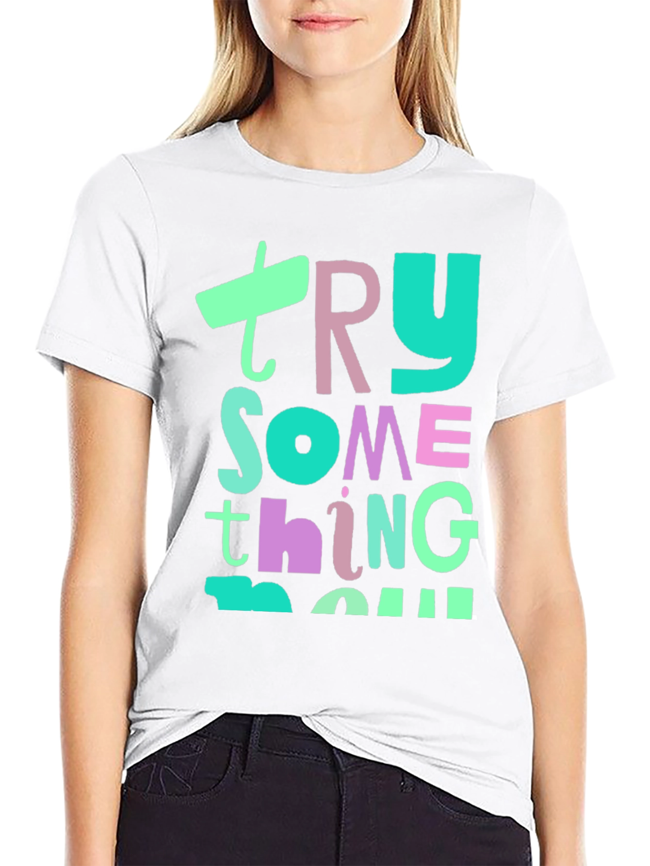 Try Something New Graphic T-Shirt