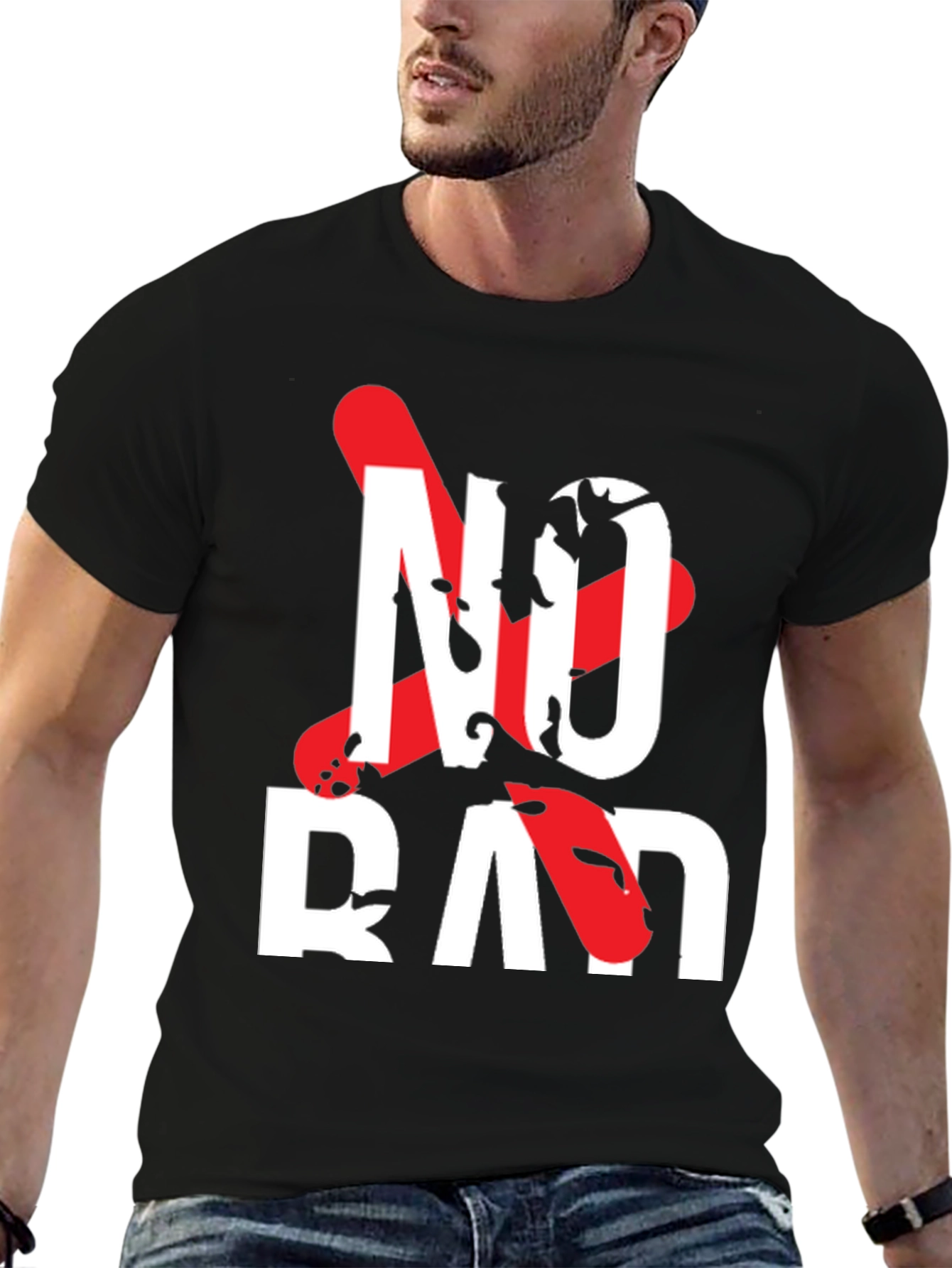 No Bad Days Graphic Tee - Black