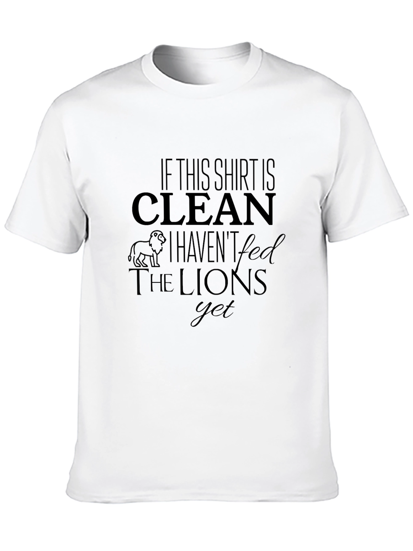 Clean Shirt Lions Graphic Tee
