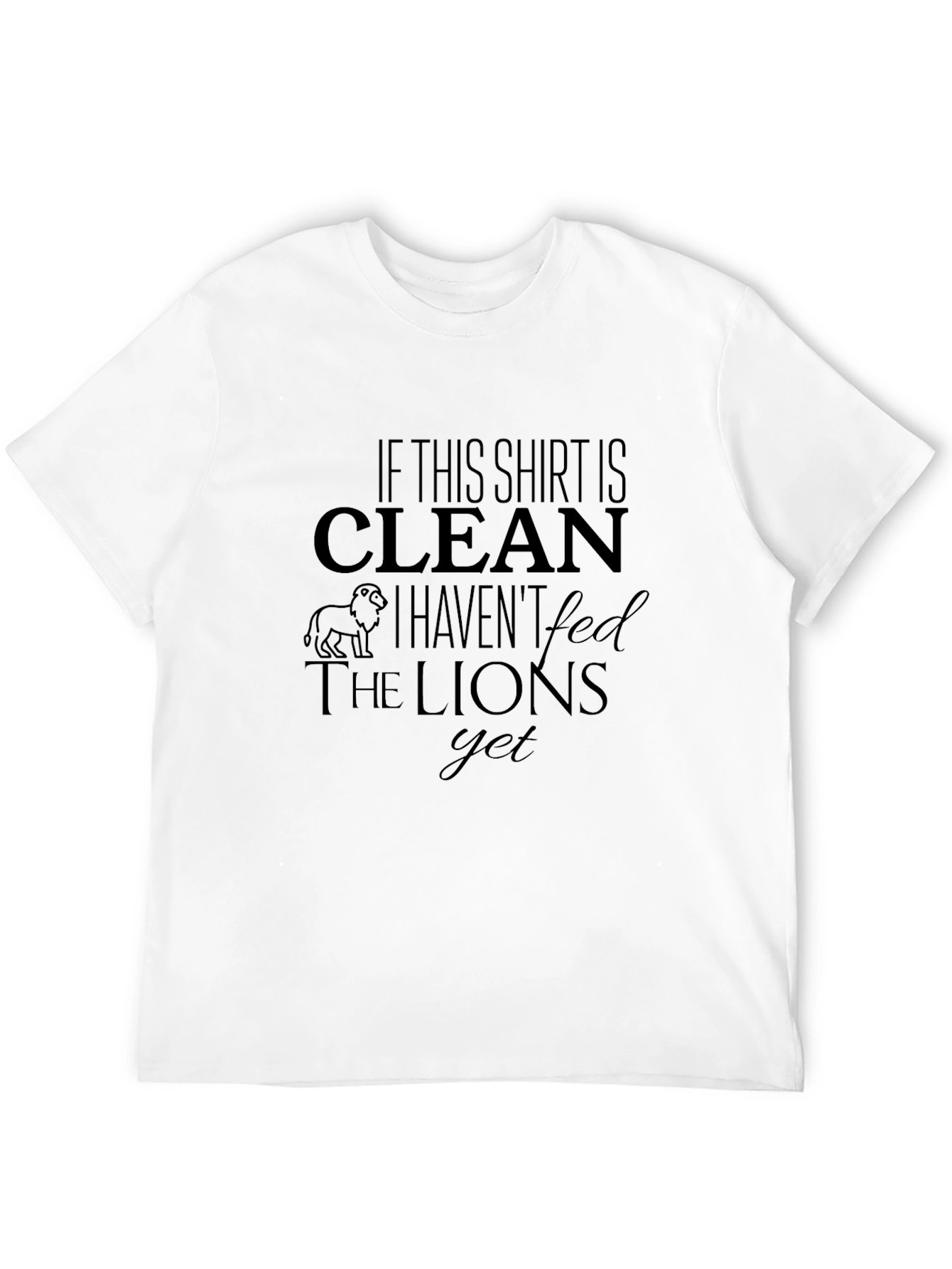 Clean Shirt Lions Graphic Tee