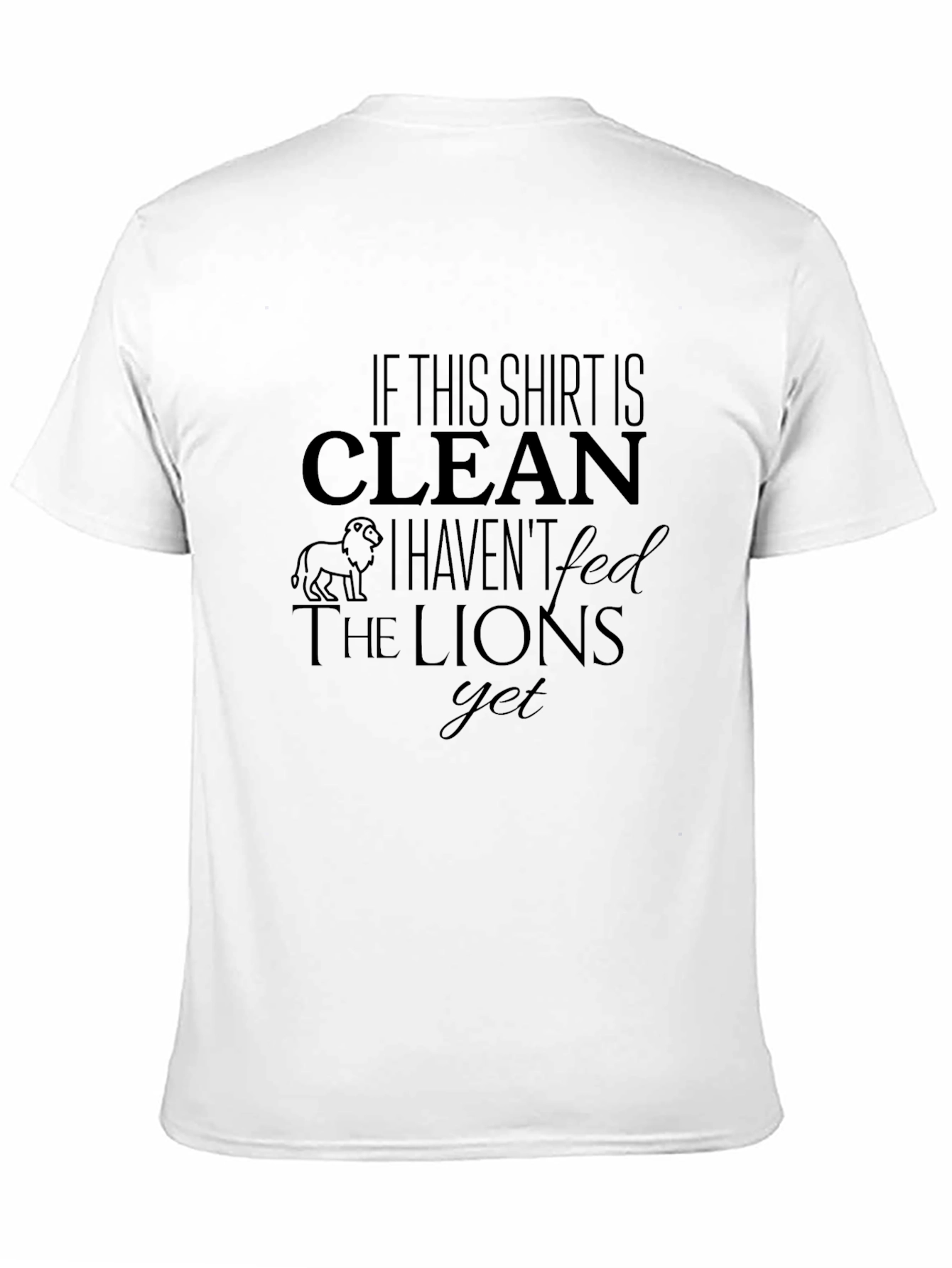Clean Shirt Lions Graphic Tee