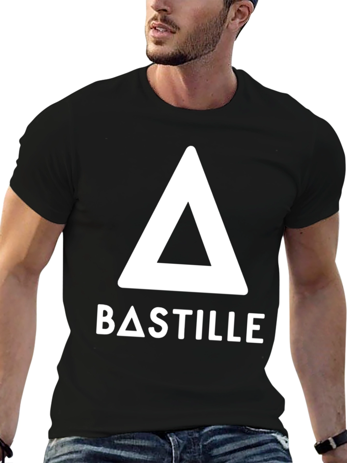 Bastille Band Logo Black T-Shirt