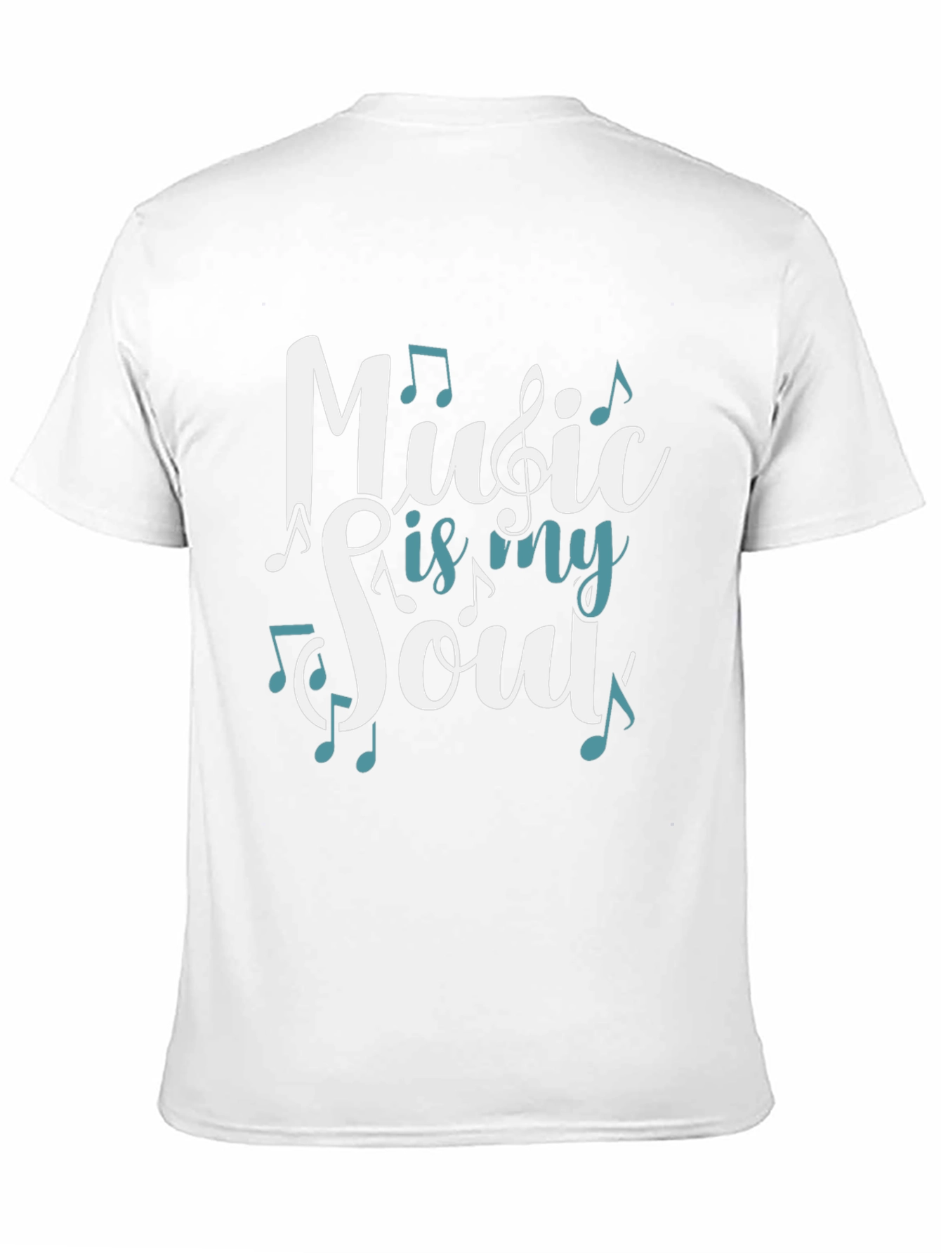 Music is My Soul Graphic T-Shirt