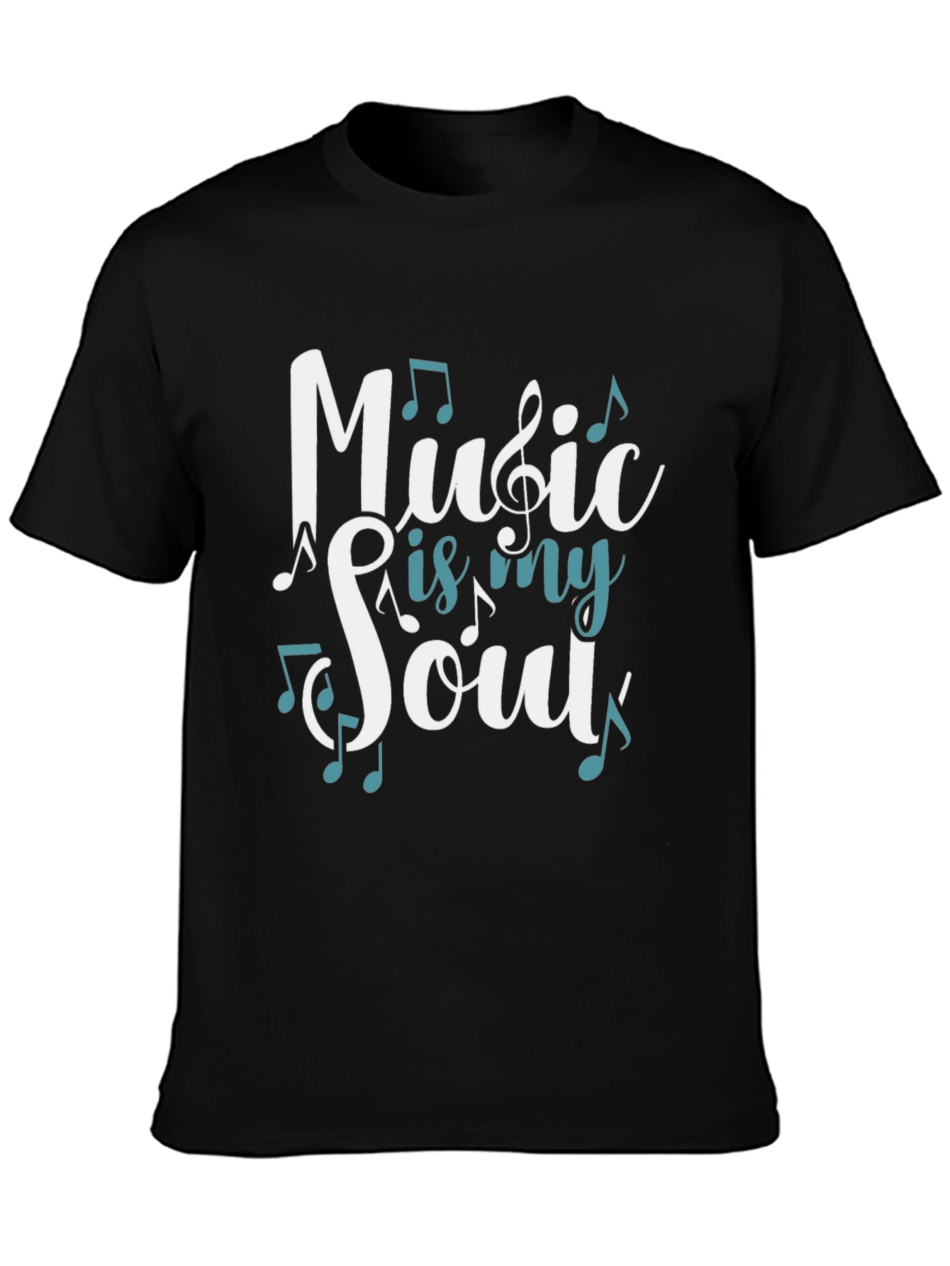Music is My Soul Graphic T-Shirt