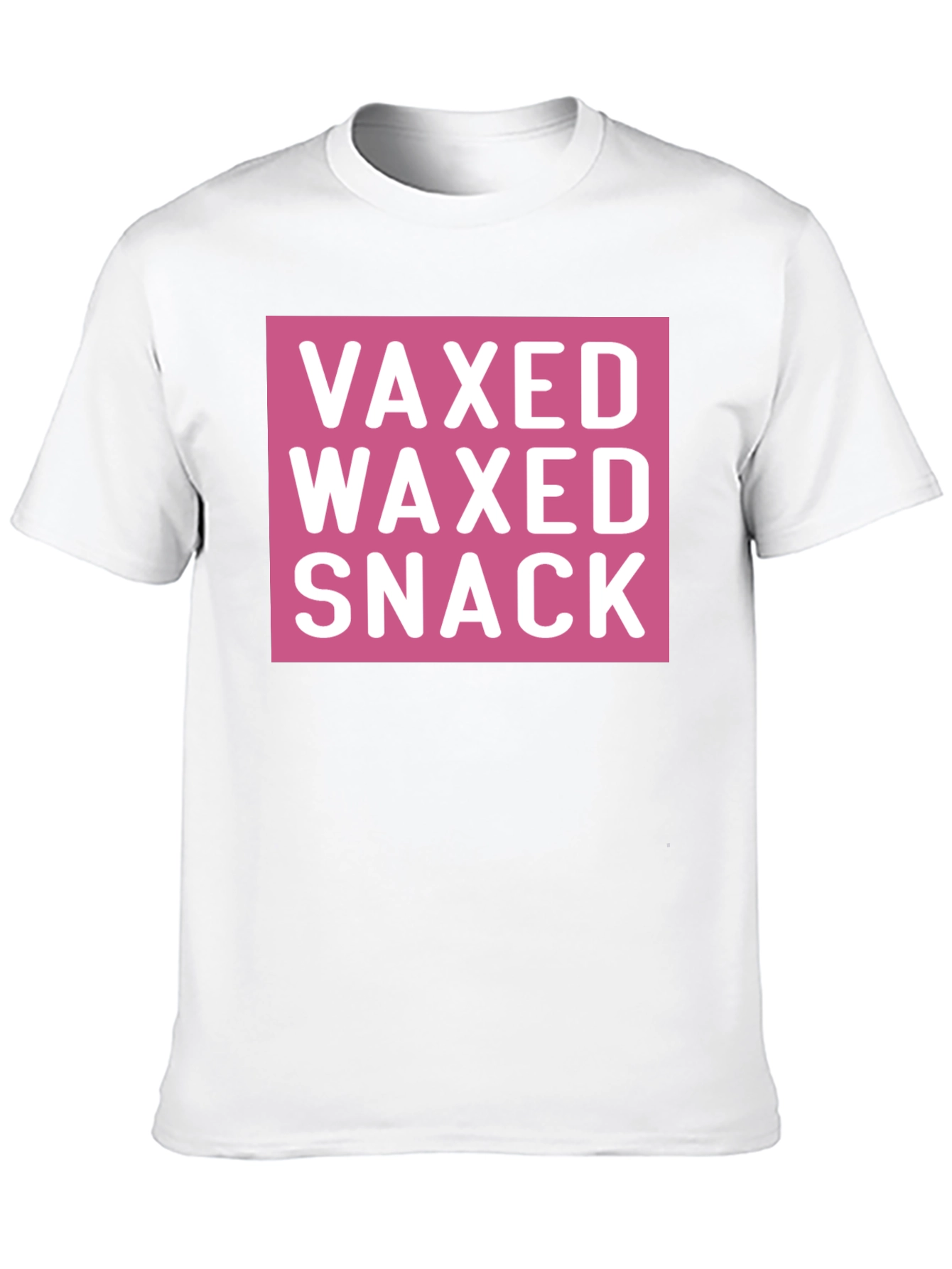 Vaxed Waxed Snack Tee - Funny Novelty T-Shirt
