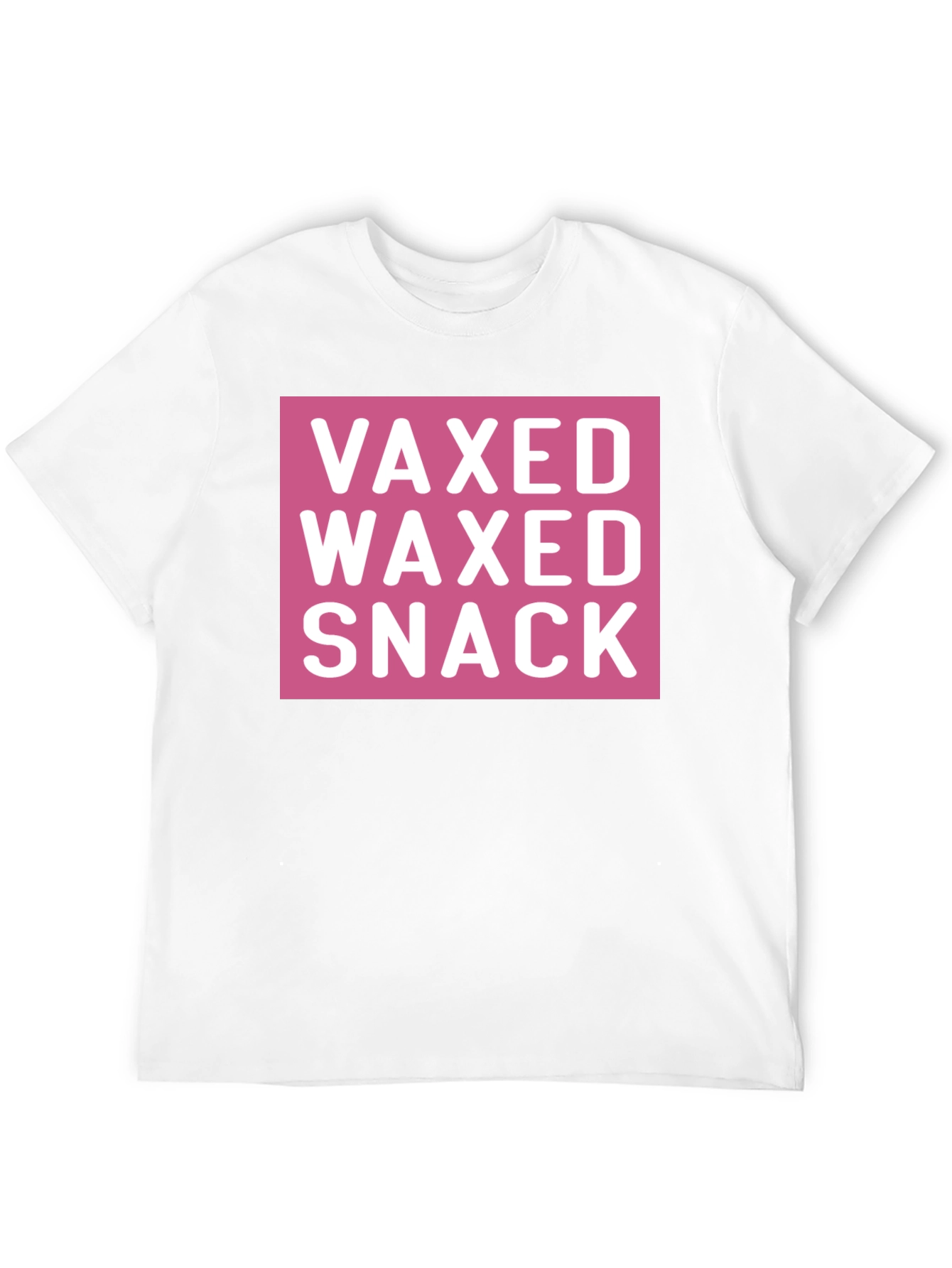 Vaxed Waxed Snack Tee - Funny Novelty T-Shirt