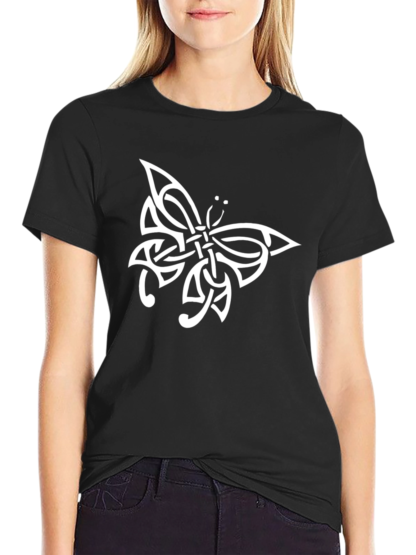 Celtic Knot Butterfly Graphic Tee