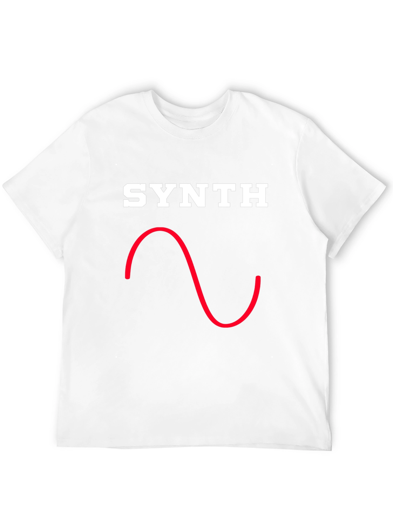 Synth Waveform Graphic Tee - Black T-Shirt