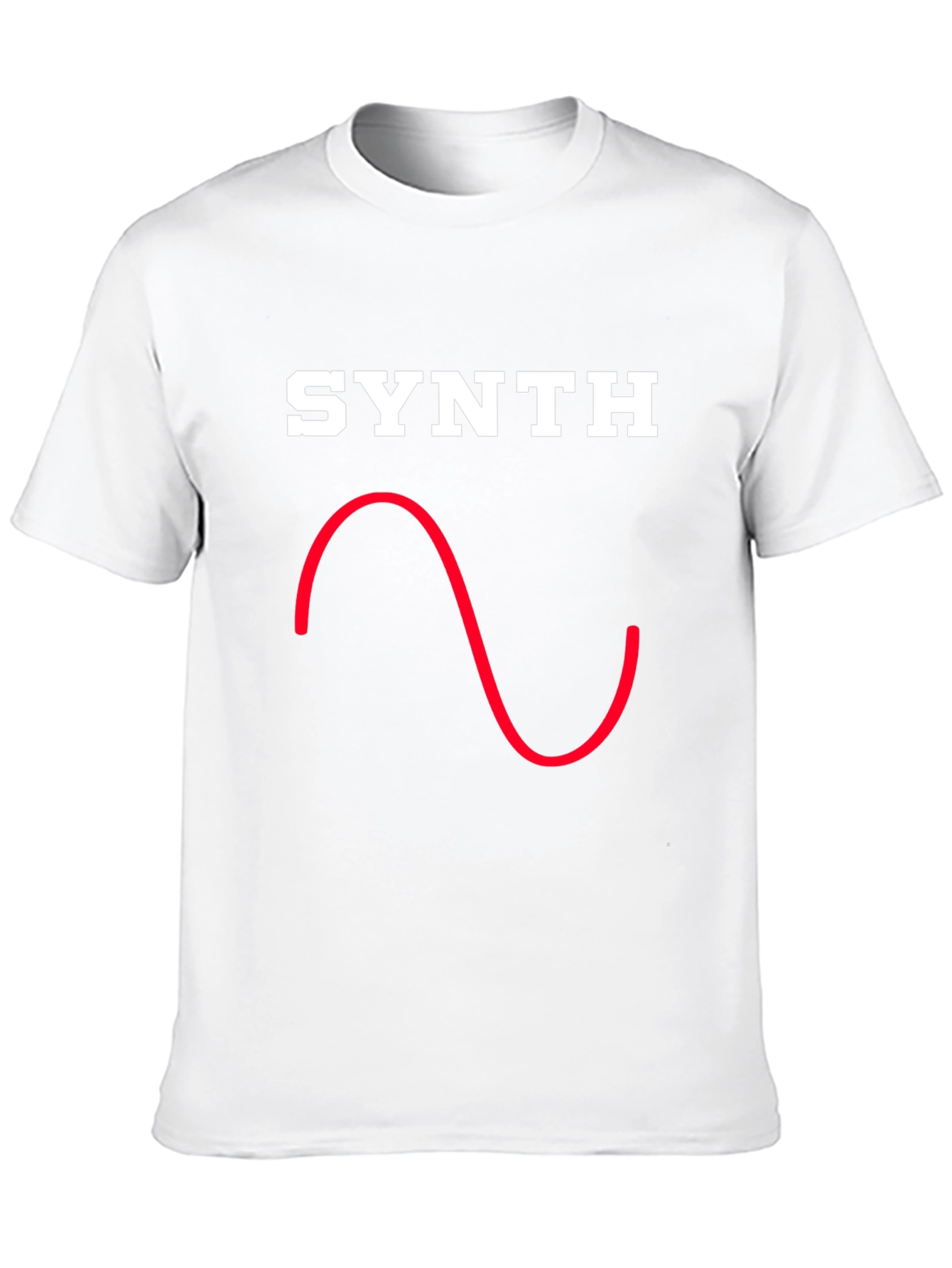 Synth Waveform Graphic Tee - Black T-Shirt
