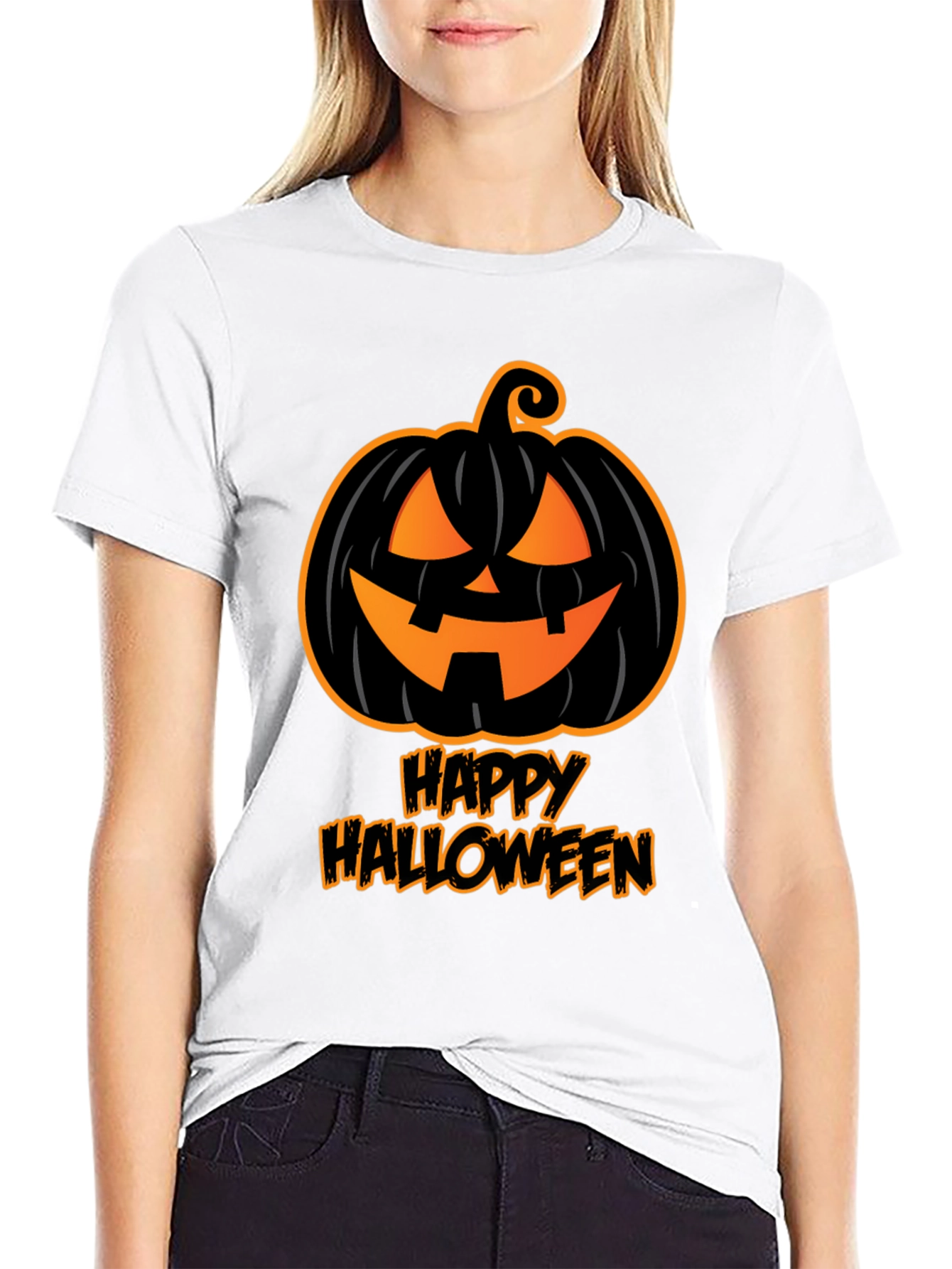 Happy Halloween Pumpkin T-Shirt
