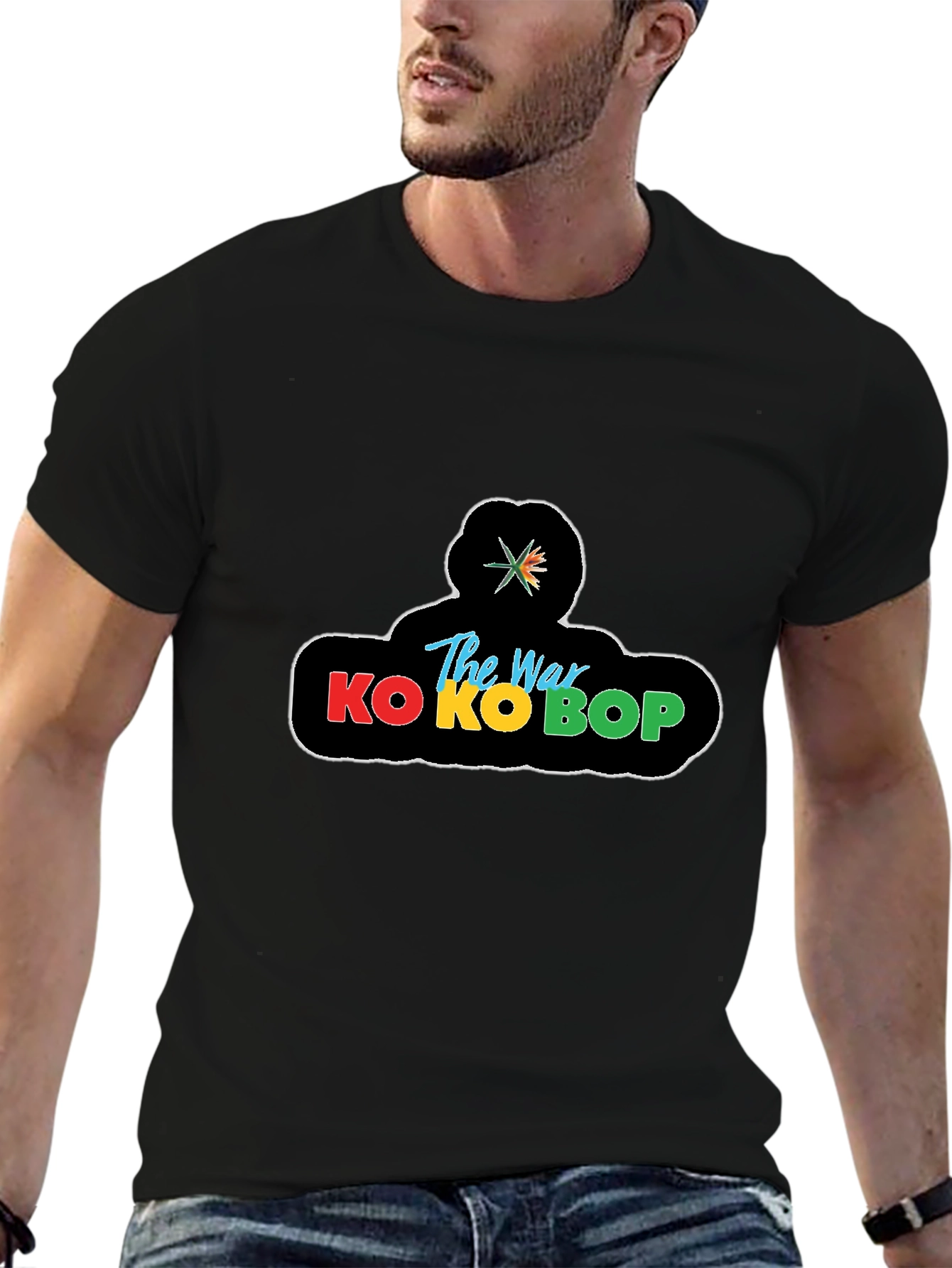 EXO KOKOBOP Black T-Shirt K-Pop Band Tee