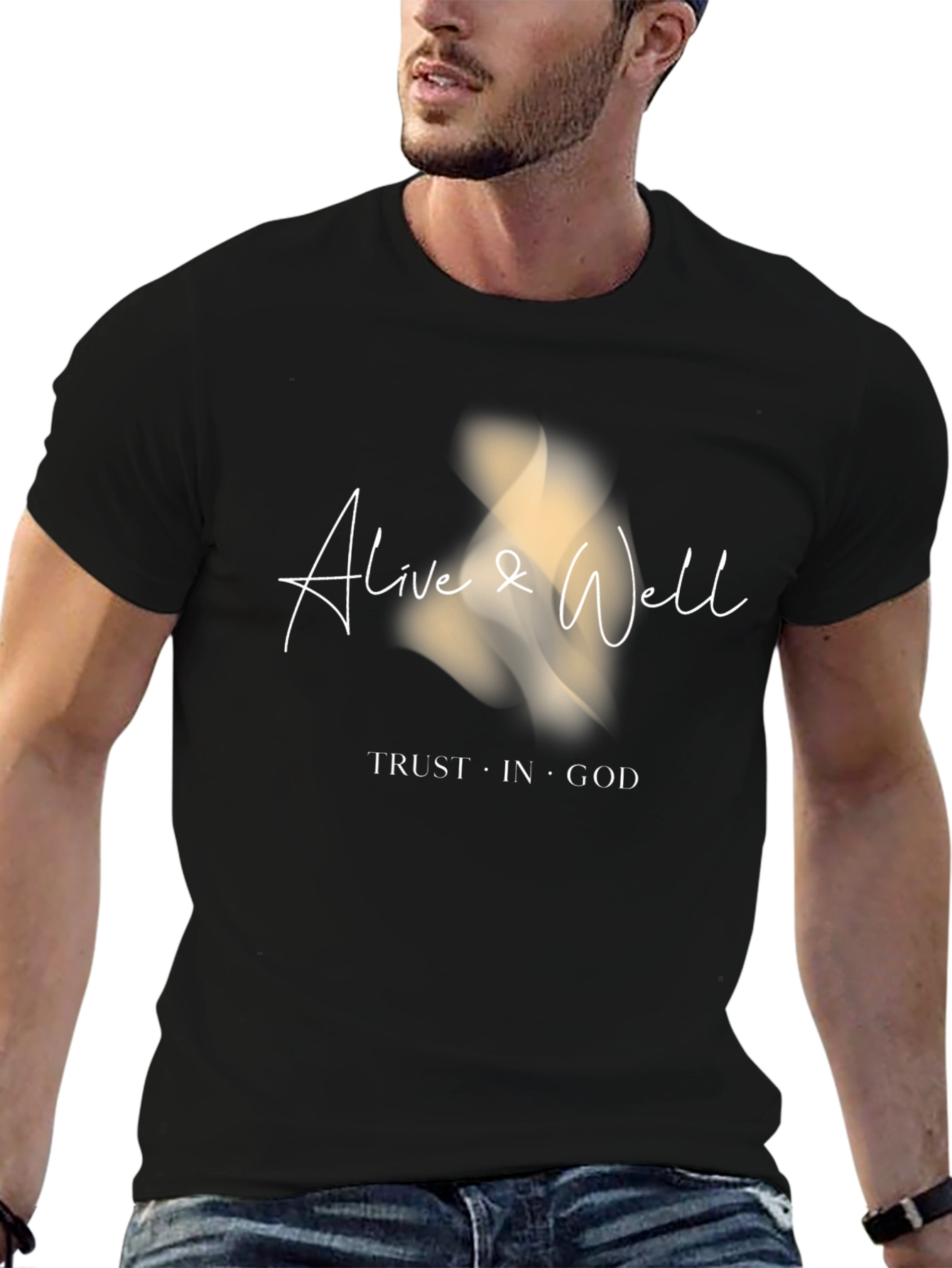 Alive & Well T-Shirt: Trust in God Graphic Tee