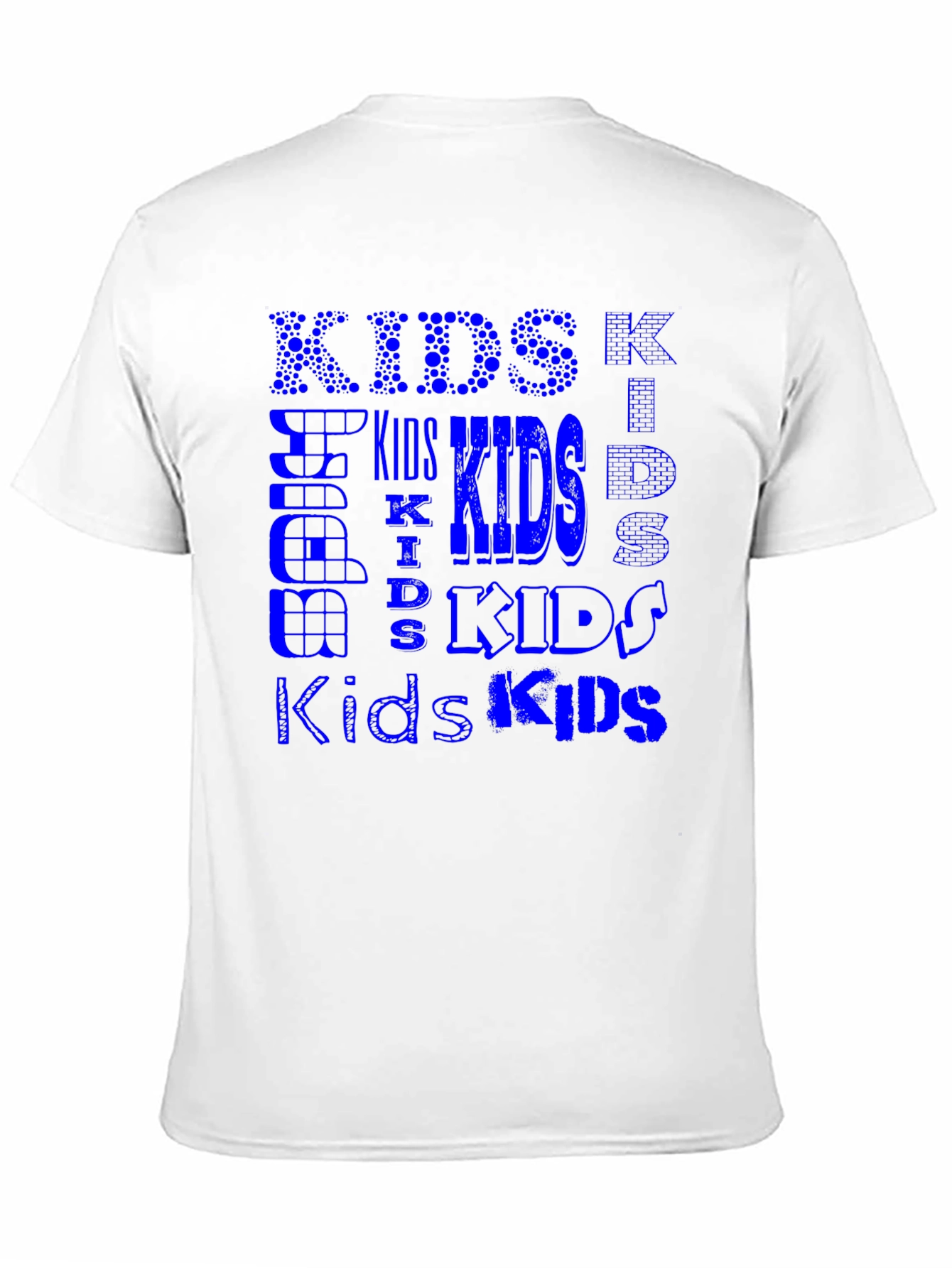 Cool Kids Blue Graphic T-Shirt