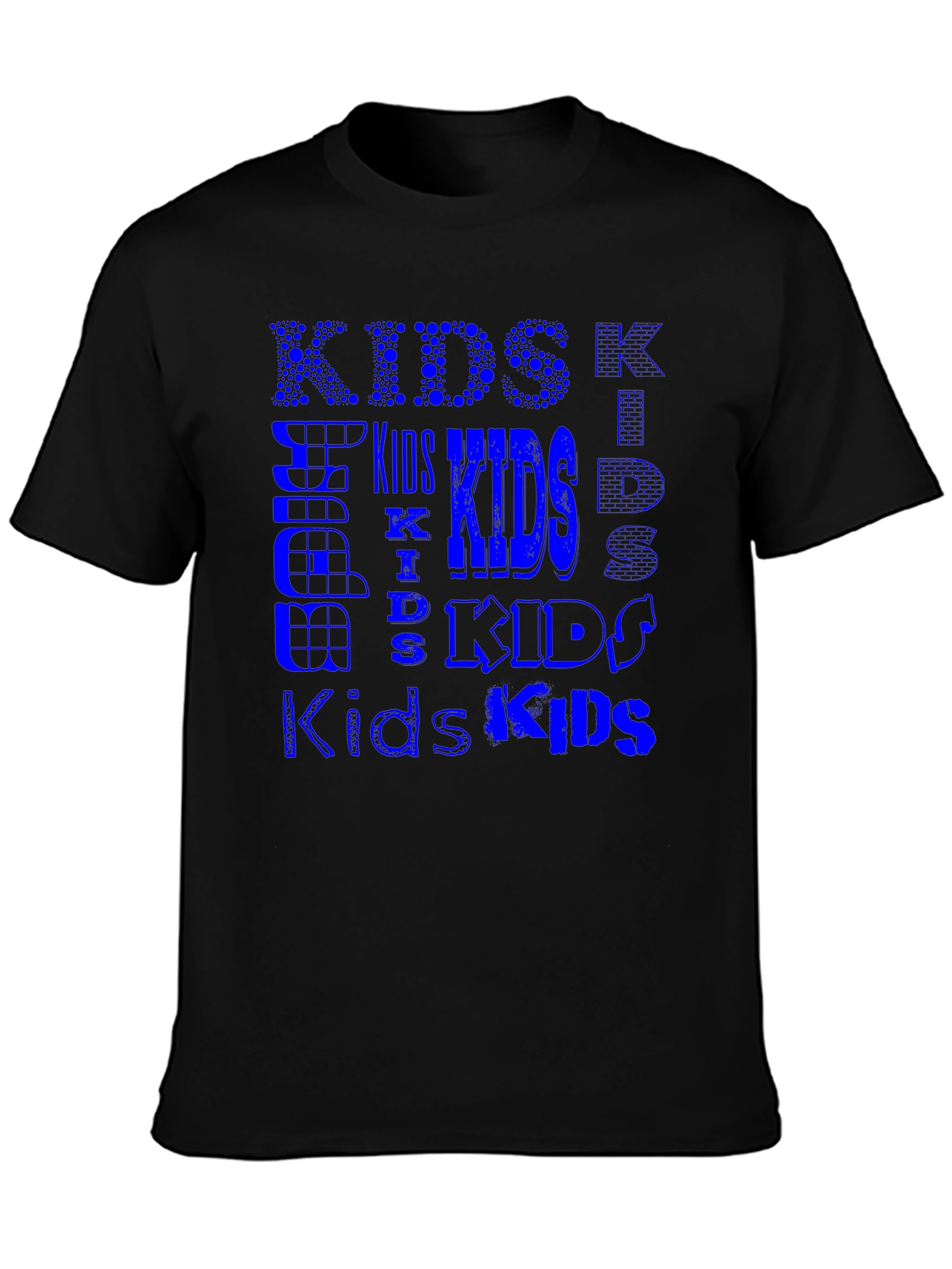 Cool Kids Blue Graphic T-Shirt