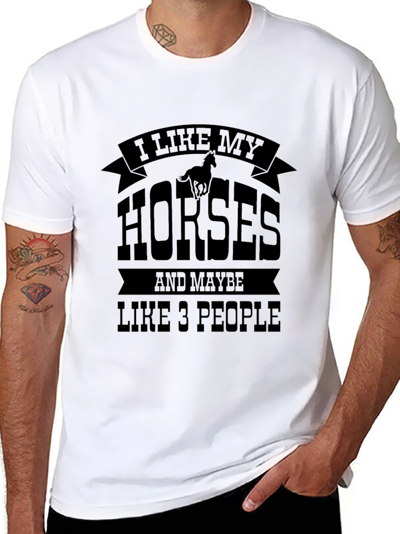 I Like My Horses T-Shirt