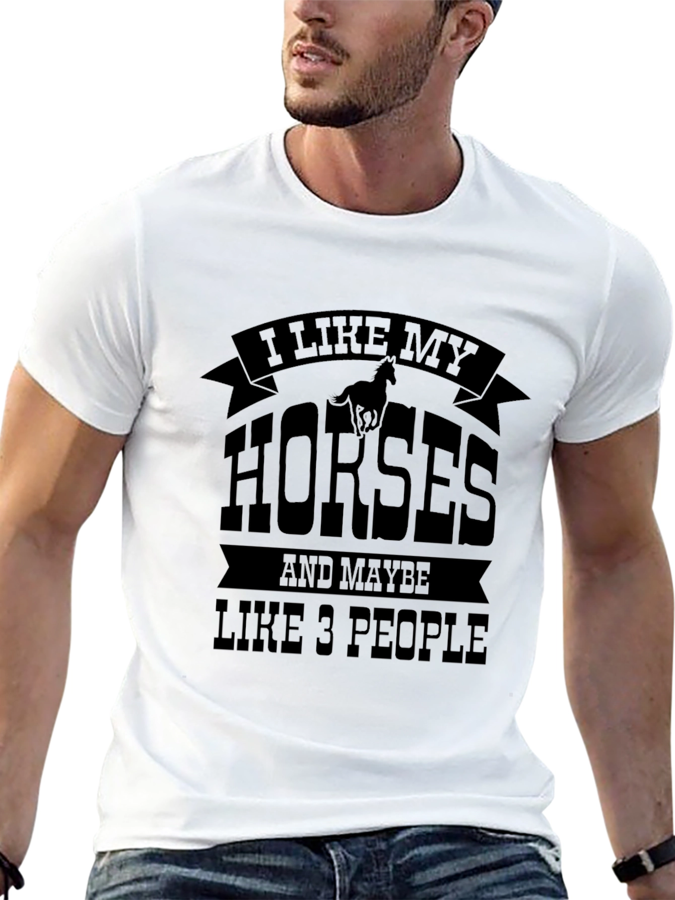 I Like My Horses T-Shirt
