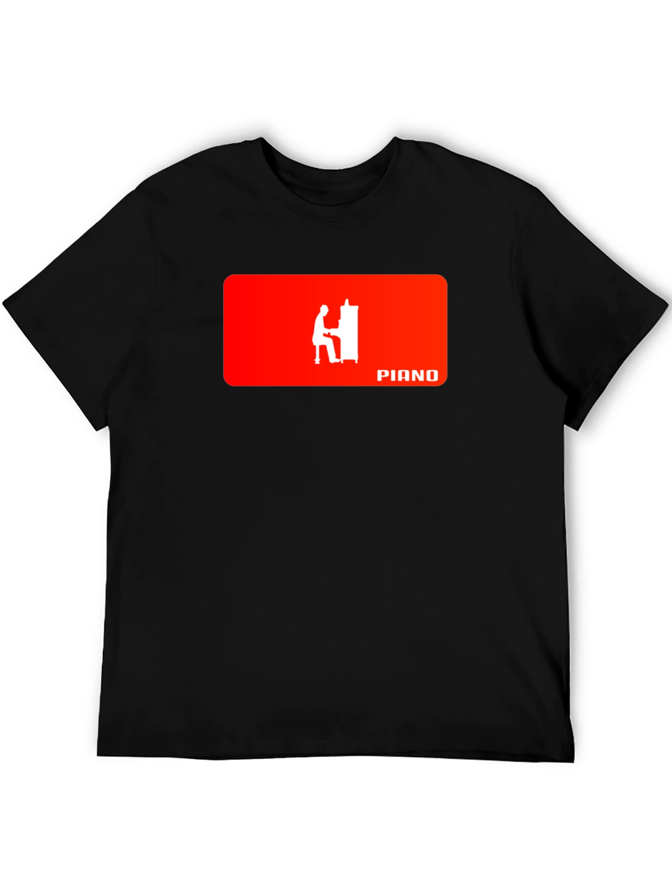 Piano Player Graphic Tee - Cool Musician T-Shirt