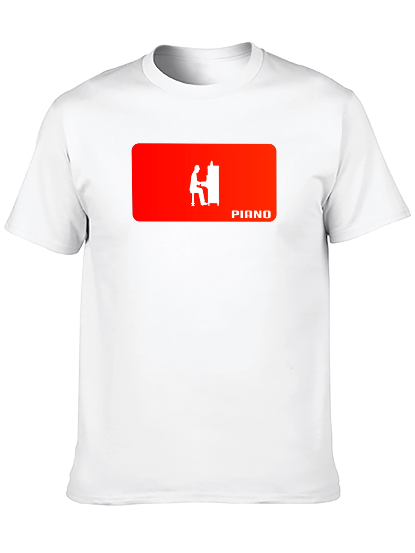 Piano Player Graphic Tee - Cool Musician T-Shirt