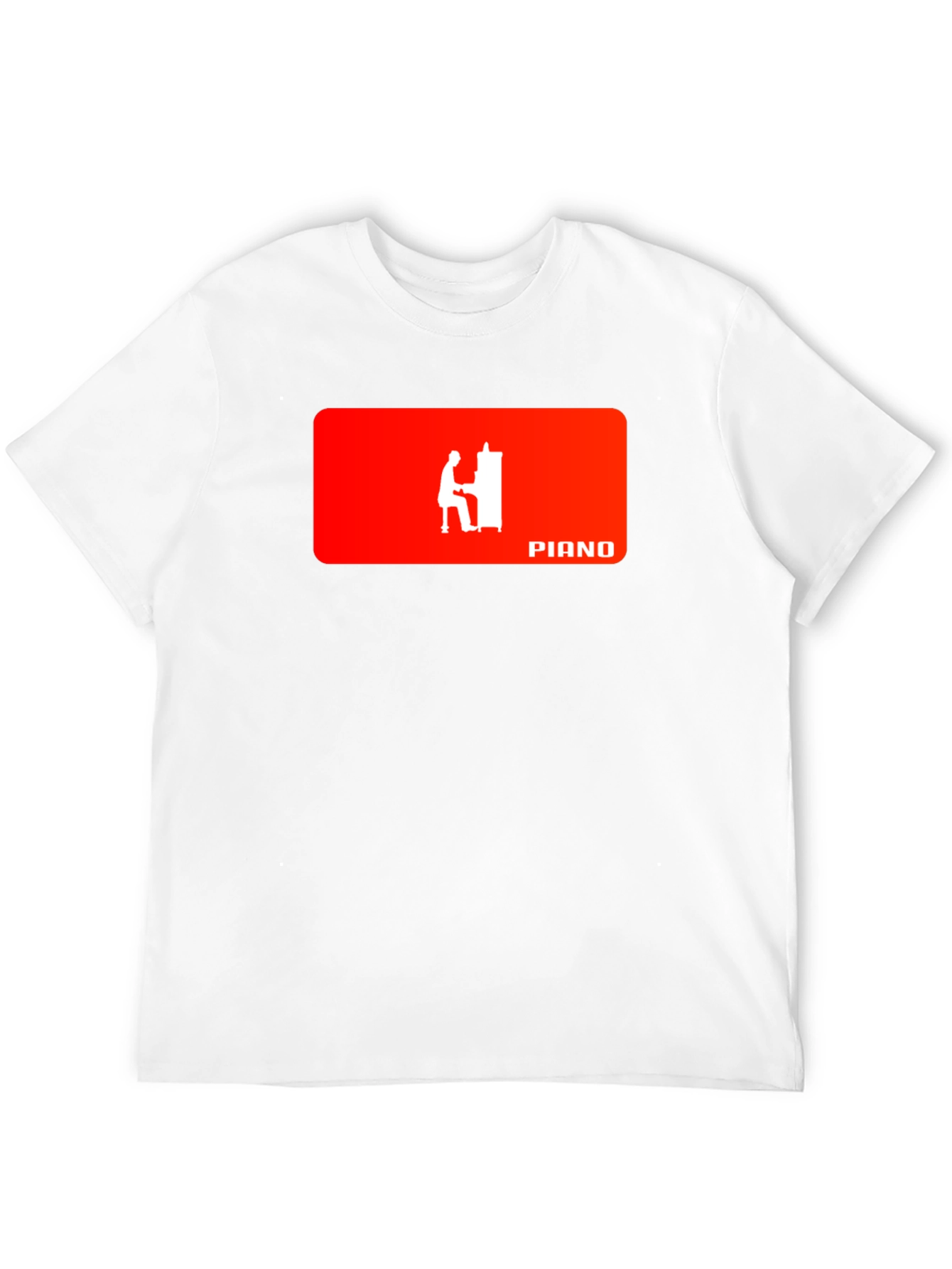 Piano Player Graphic Tee - Cool Musician T-Shirt