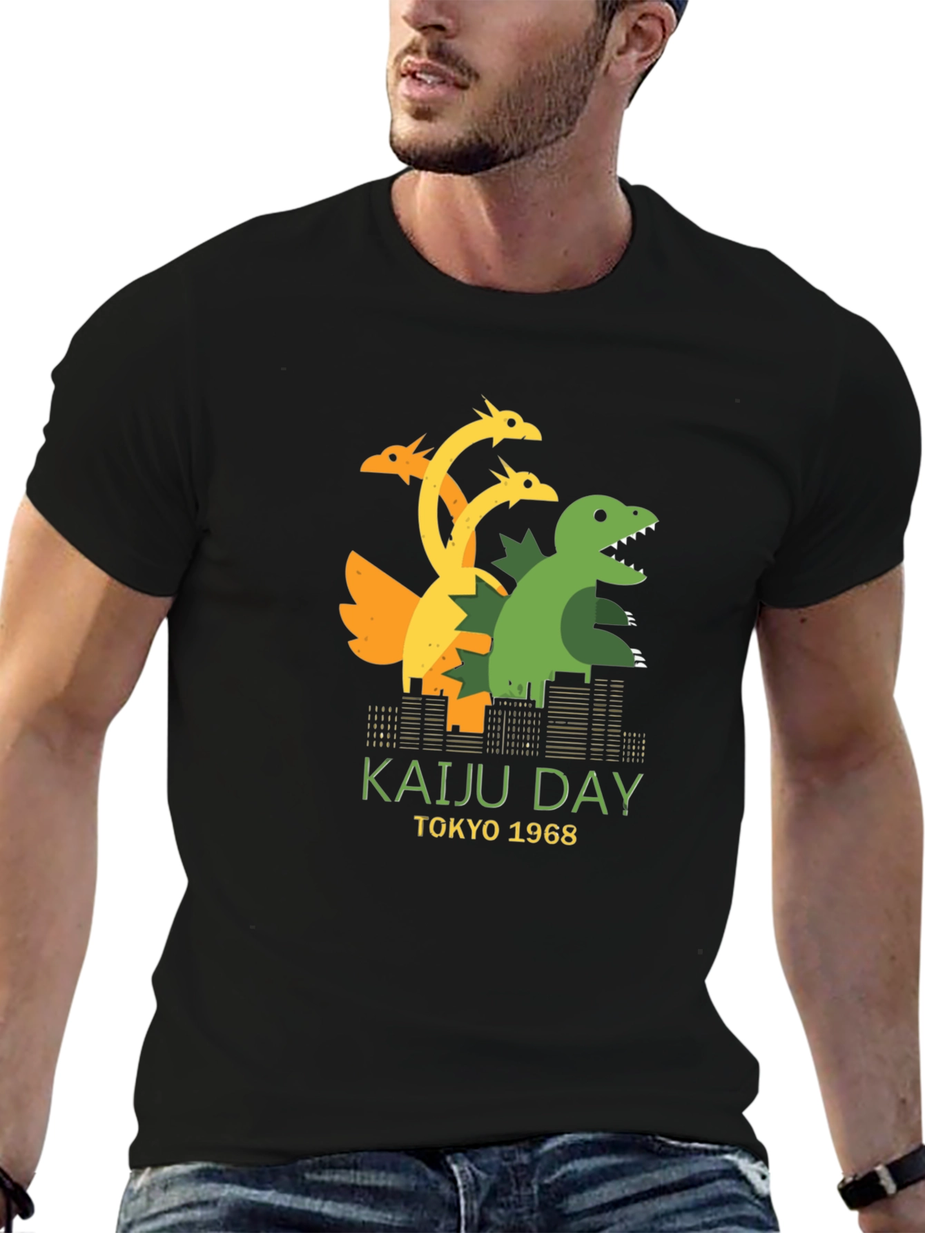 Kaiju Day Tokyo 1968 Graphic Tee