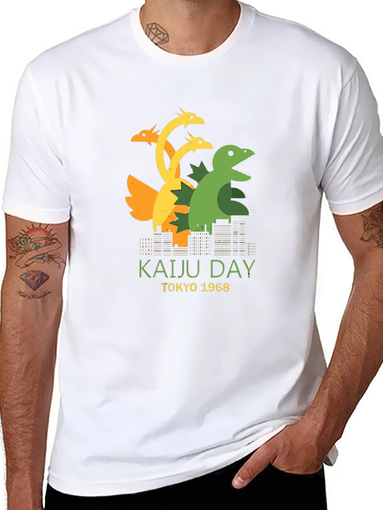 Kaiju Day Tokyo 1968 Graphic Tee