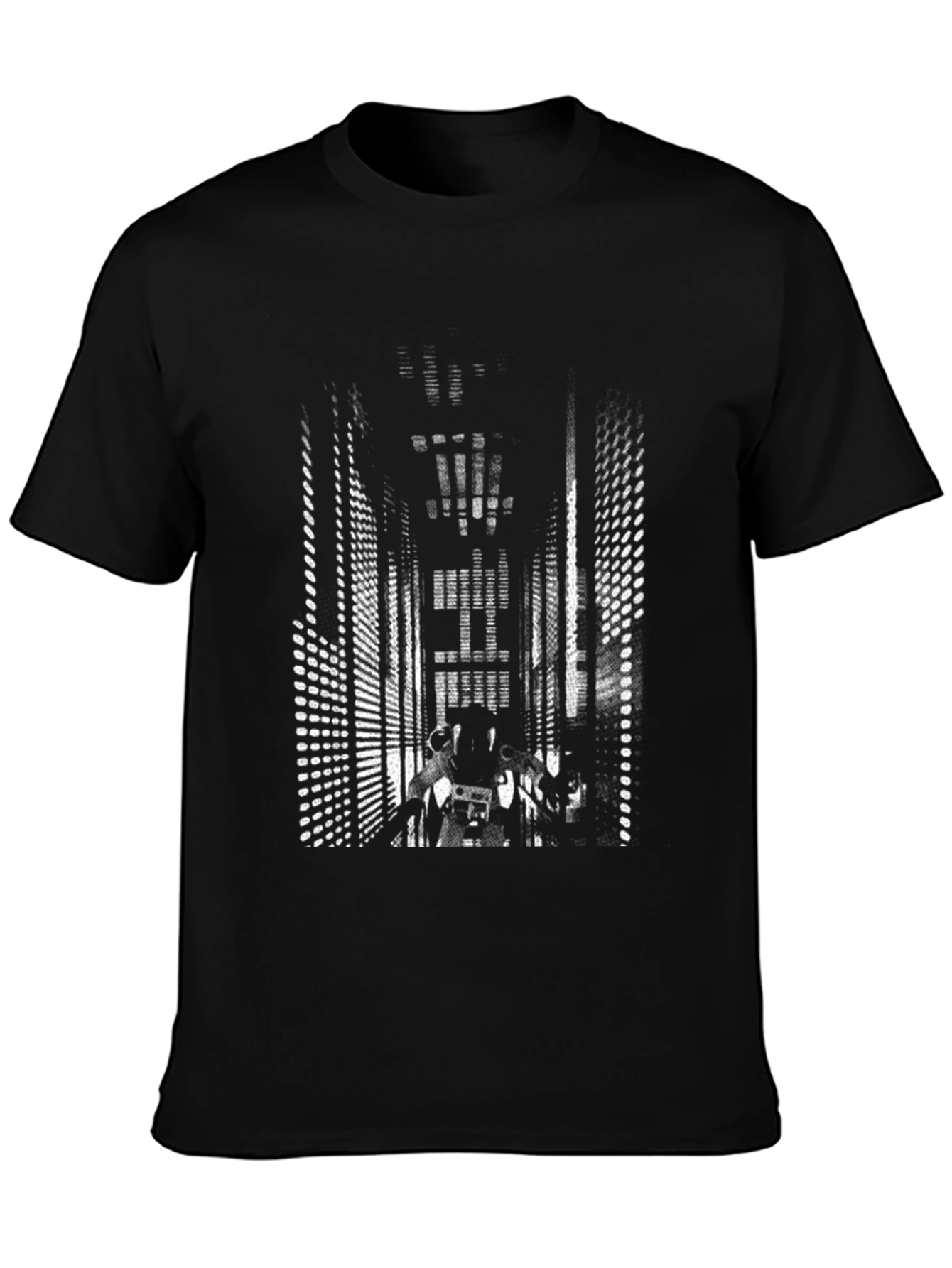 2001: A Space Odyssey Mens Graphic Tee - Black
