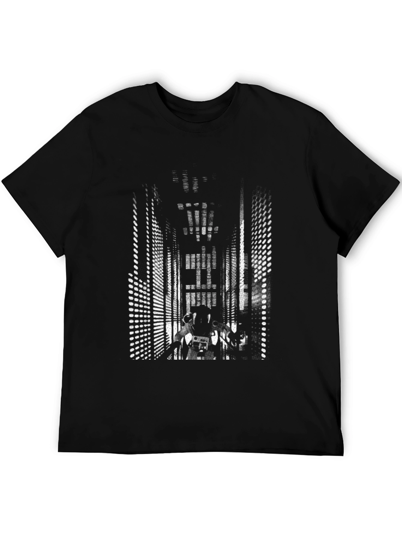 2001: A Space Odyssey Mens Graphic Tee - Black