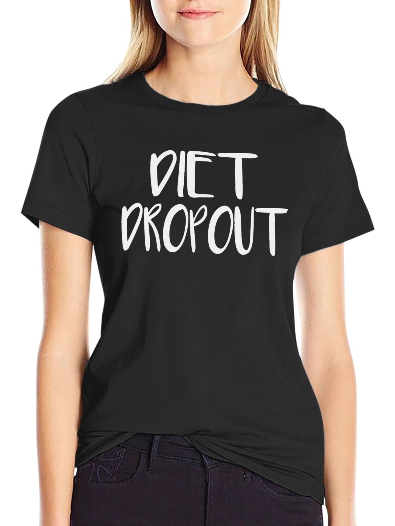 Diet Dropout Graphic Tee - Funny Fitness Shirt