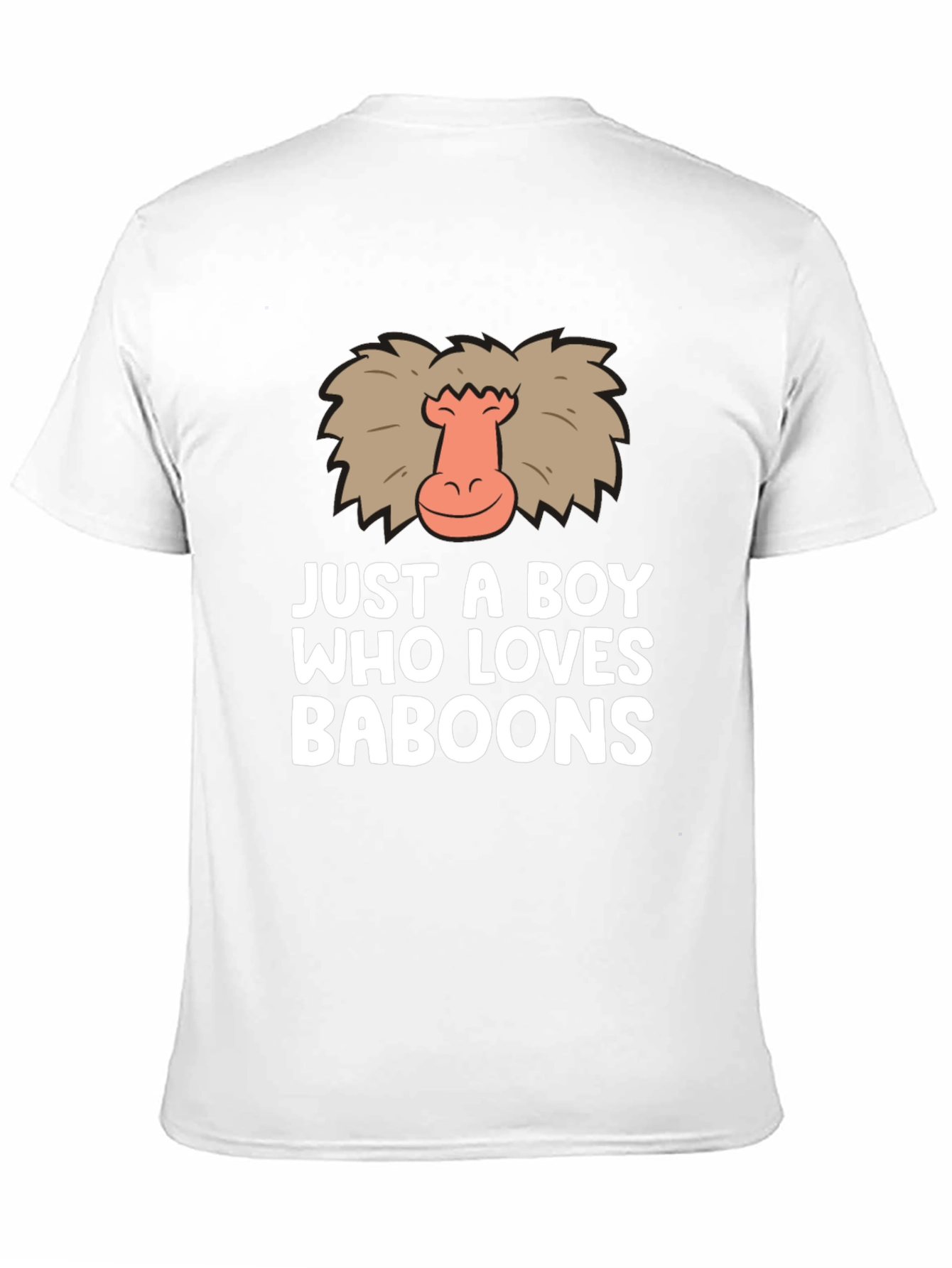 Just A Boy Who Loves Baboons T-Shirt