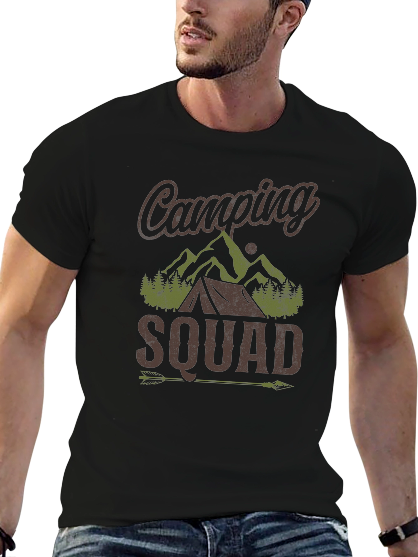 Camping Squad Graphic Tee - Adventure Ready!