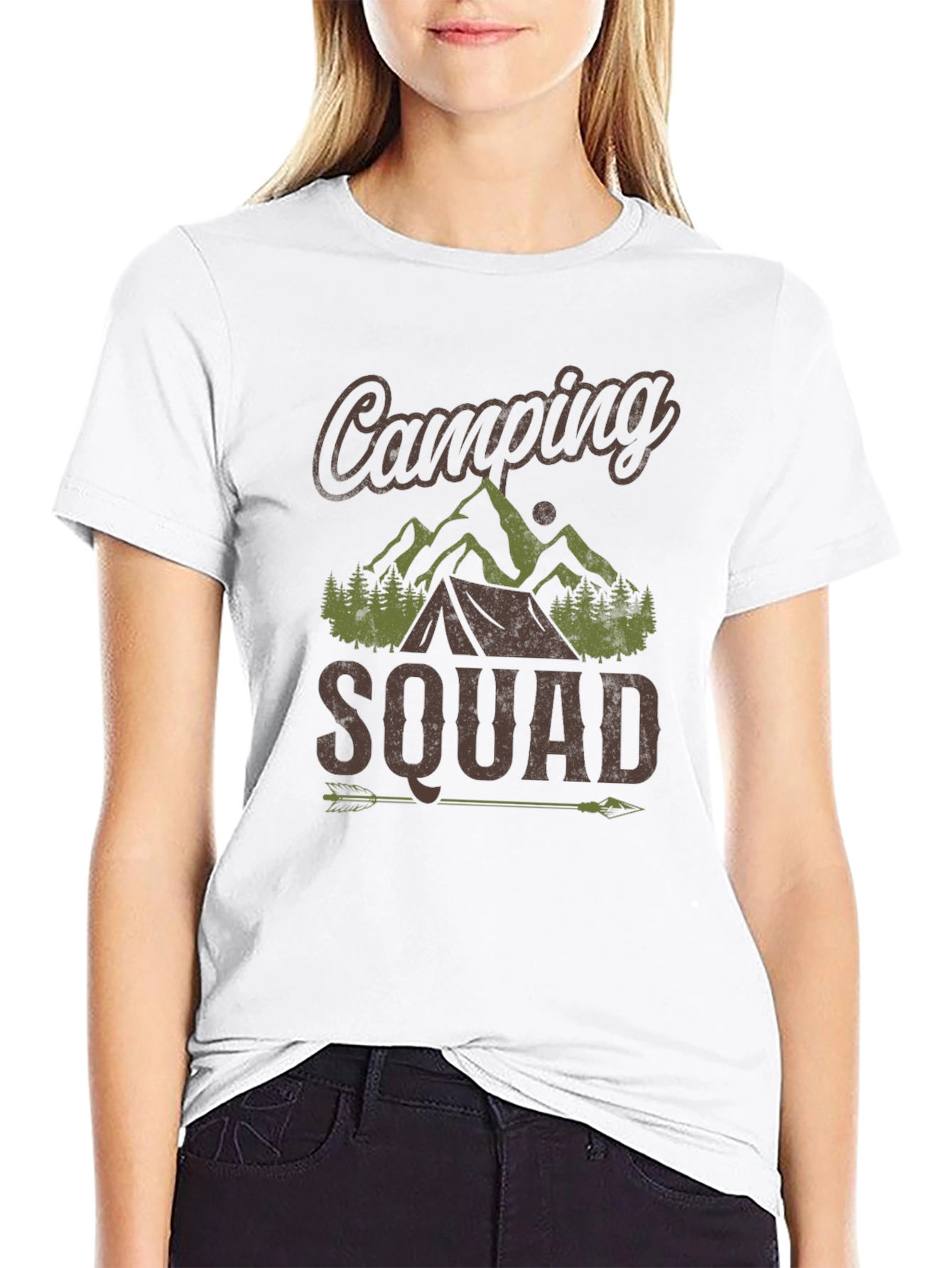 Camping Squad Graphic Tee - Adventure Ready!