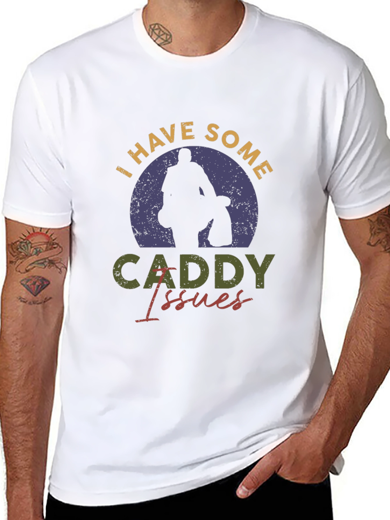 I Have Some Caddy Issues Golf T-Shirt