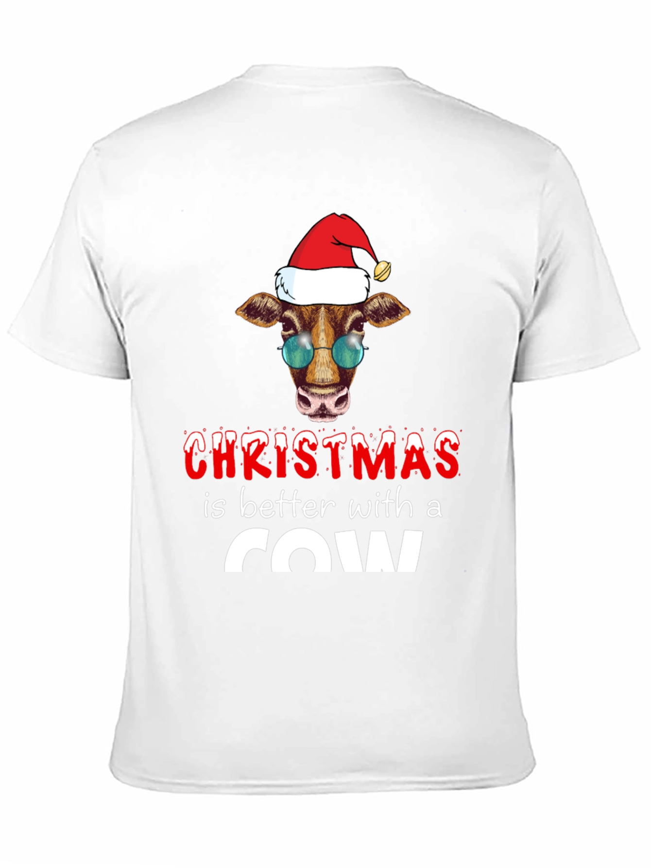 Christmas Cow T-Shirt