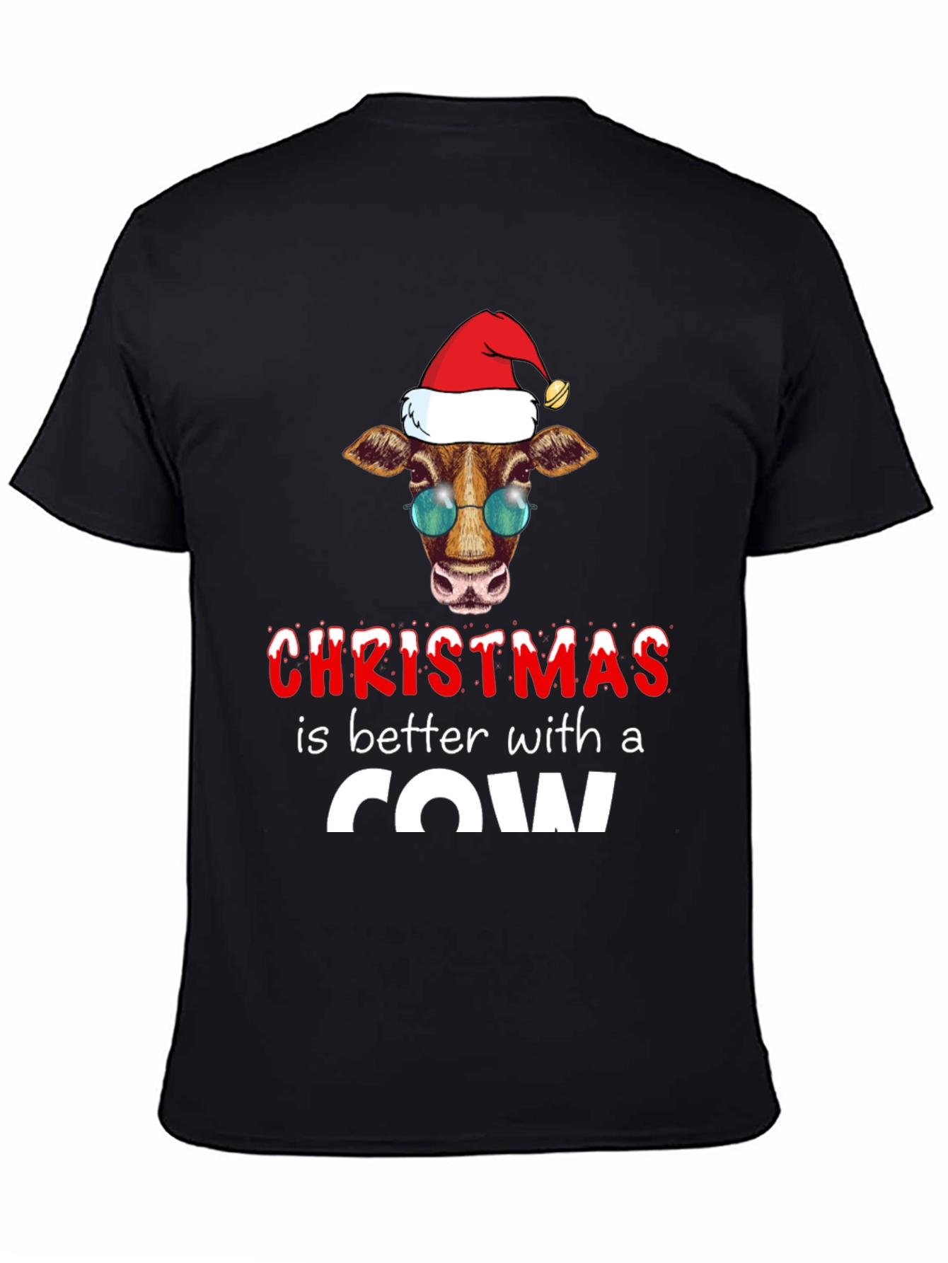 Christmas Cow T-Shirt